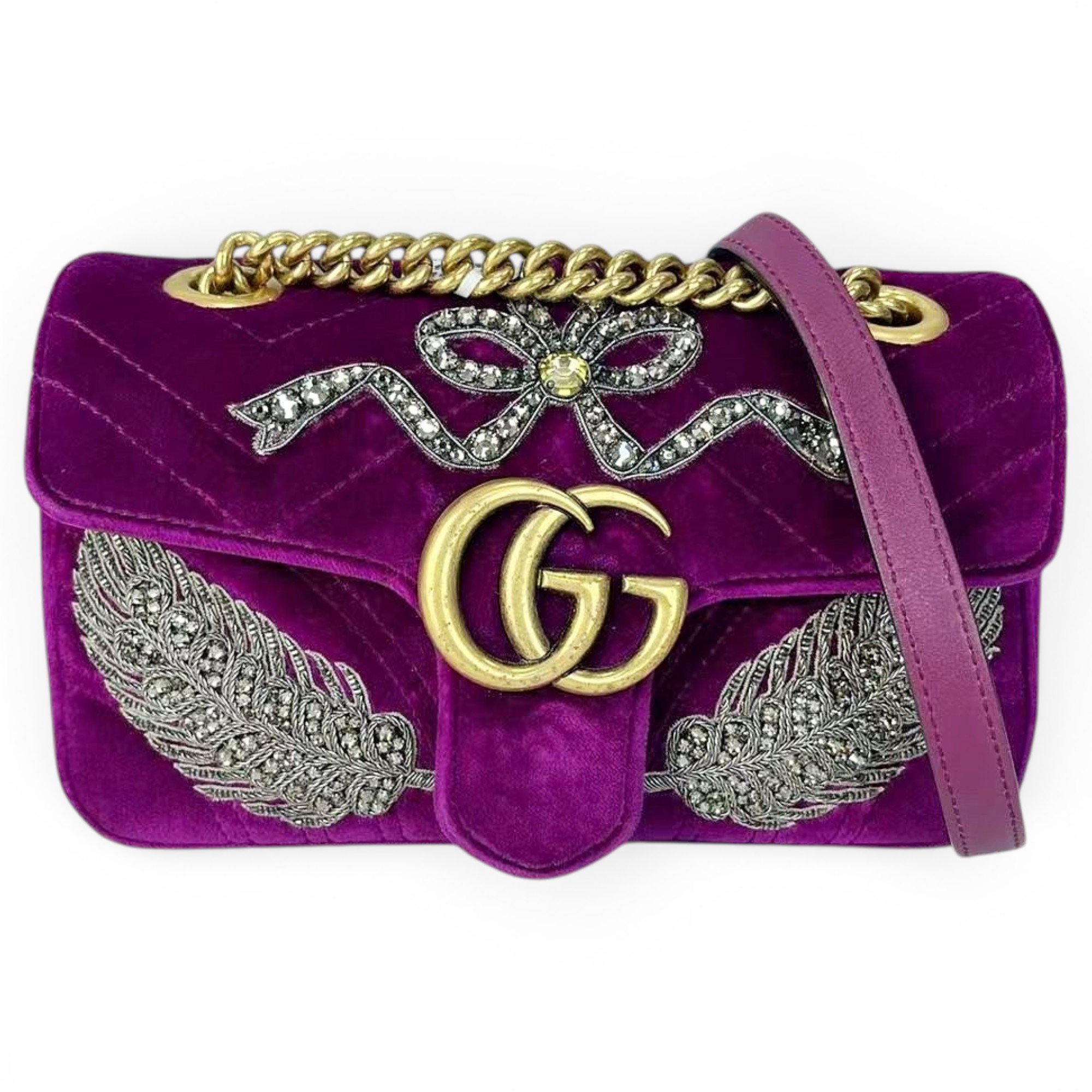GG Marmont Flap cloth handbag