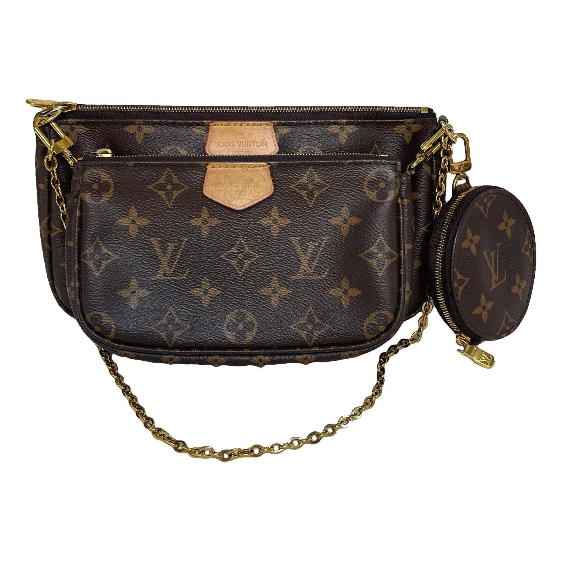 Multi Pochette Accessoires leather handbag