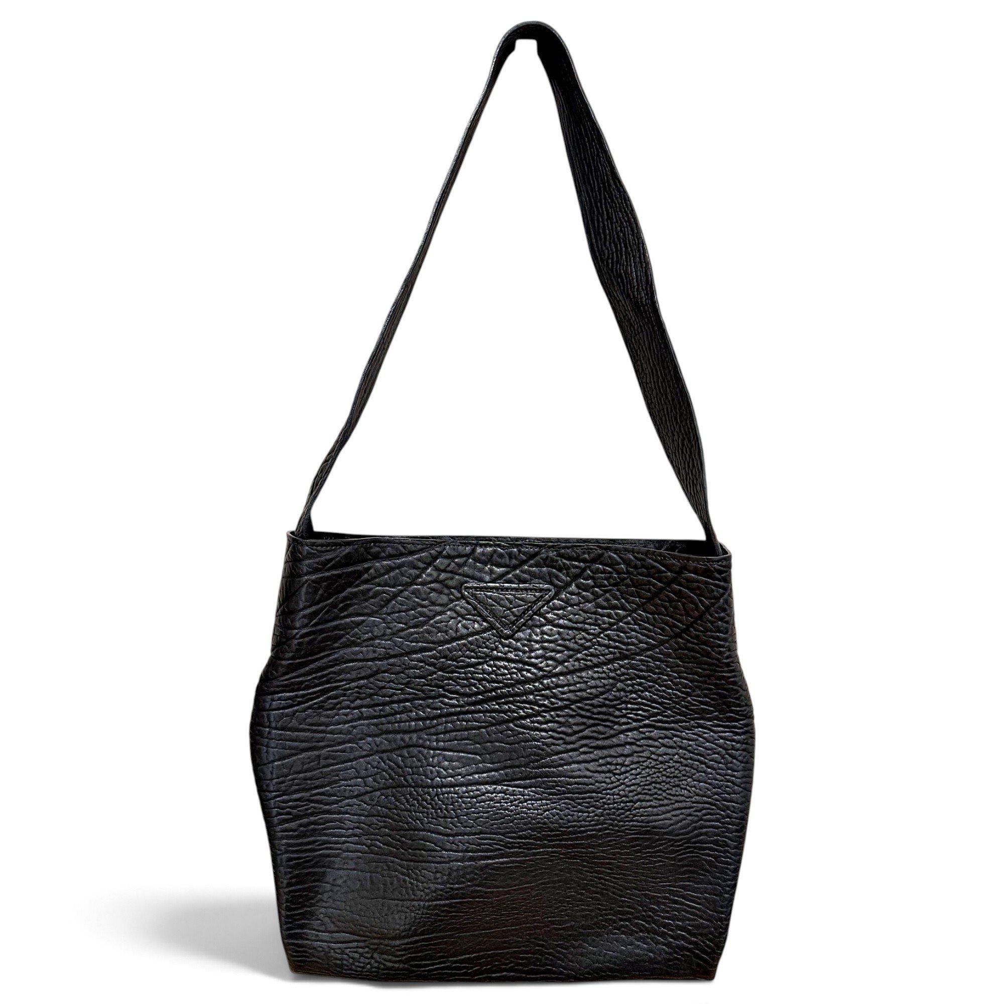 Leather handbag