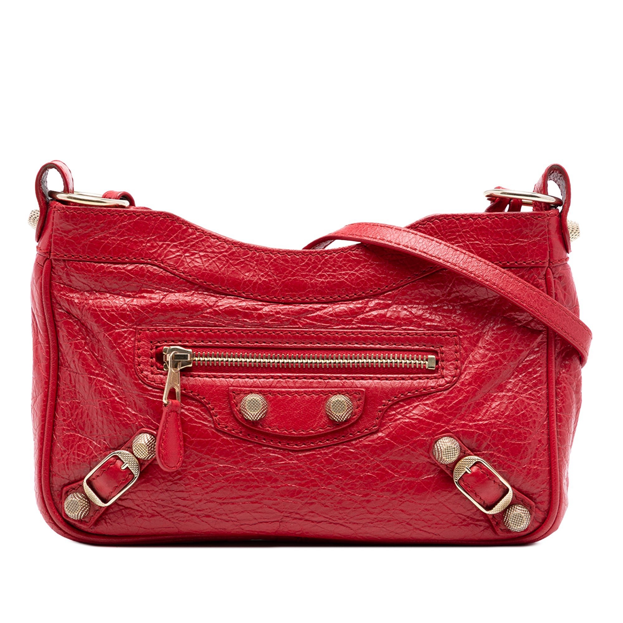 Leather crossbody bag