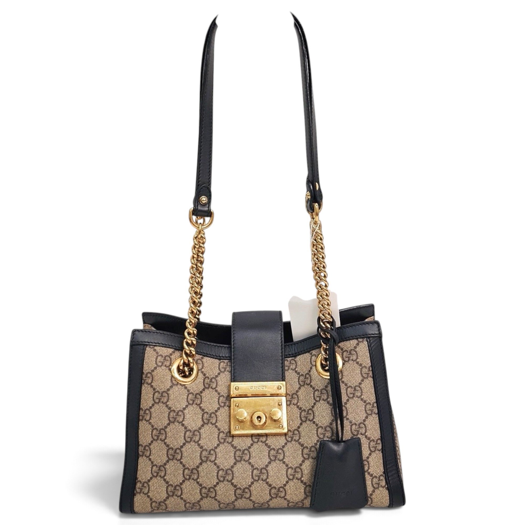 Padlock cloth handbag
