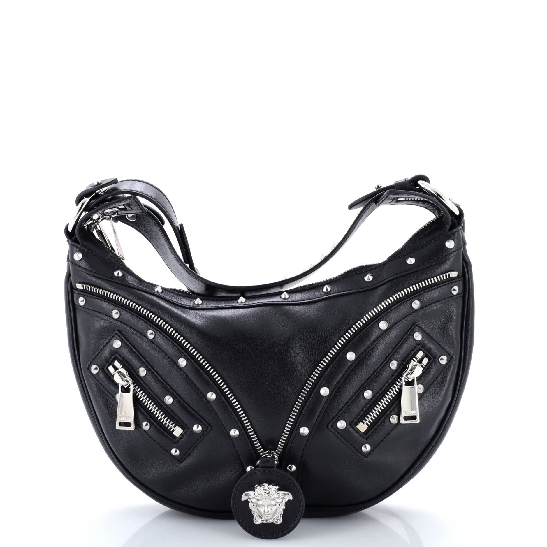 Repeat Hobo Studded Leather Small