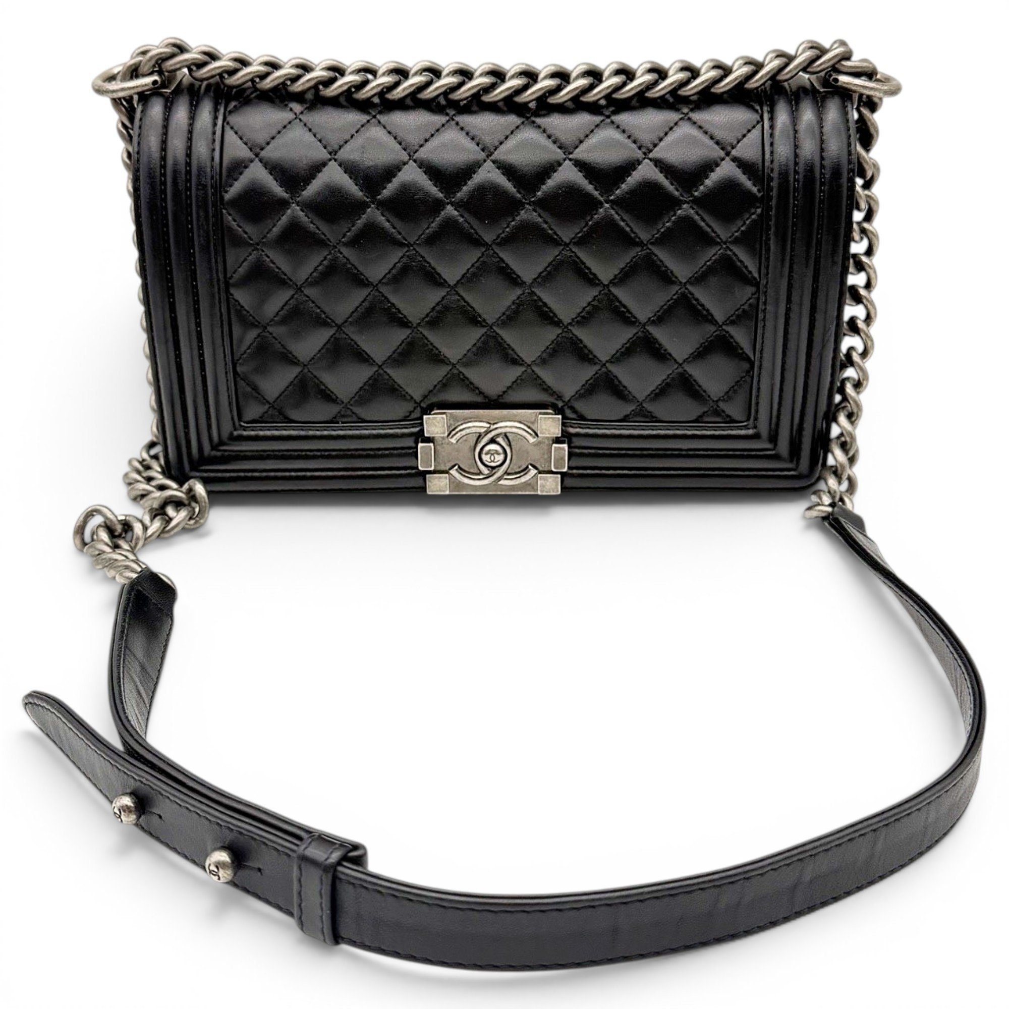 Boy leather handbag