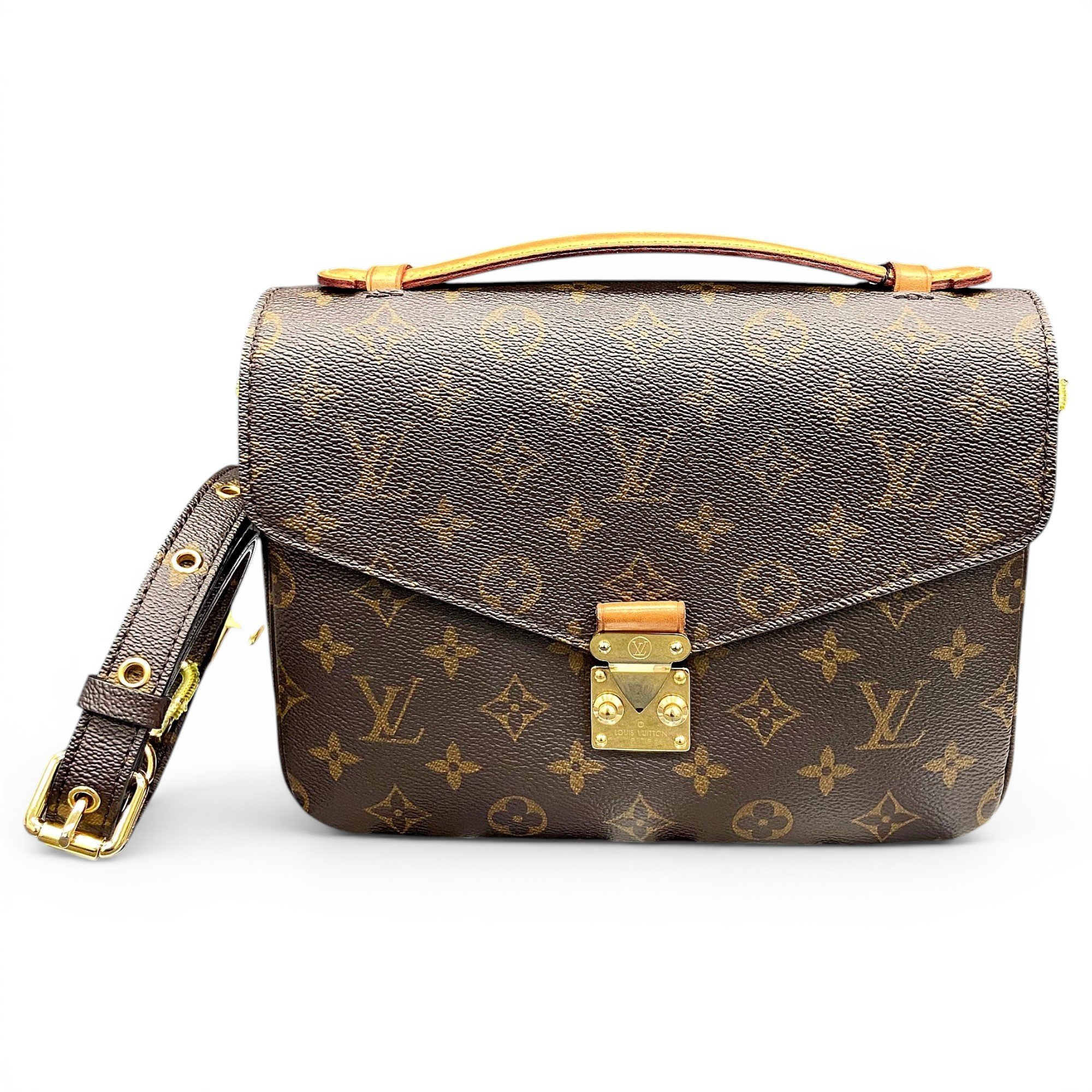 Metis leather handbag