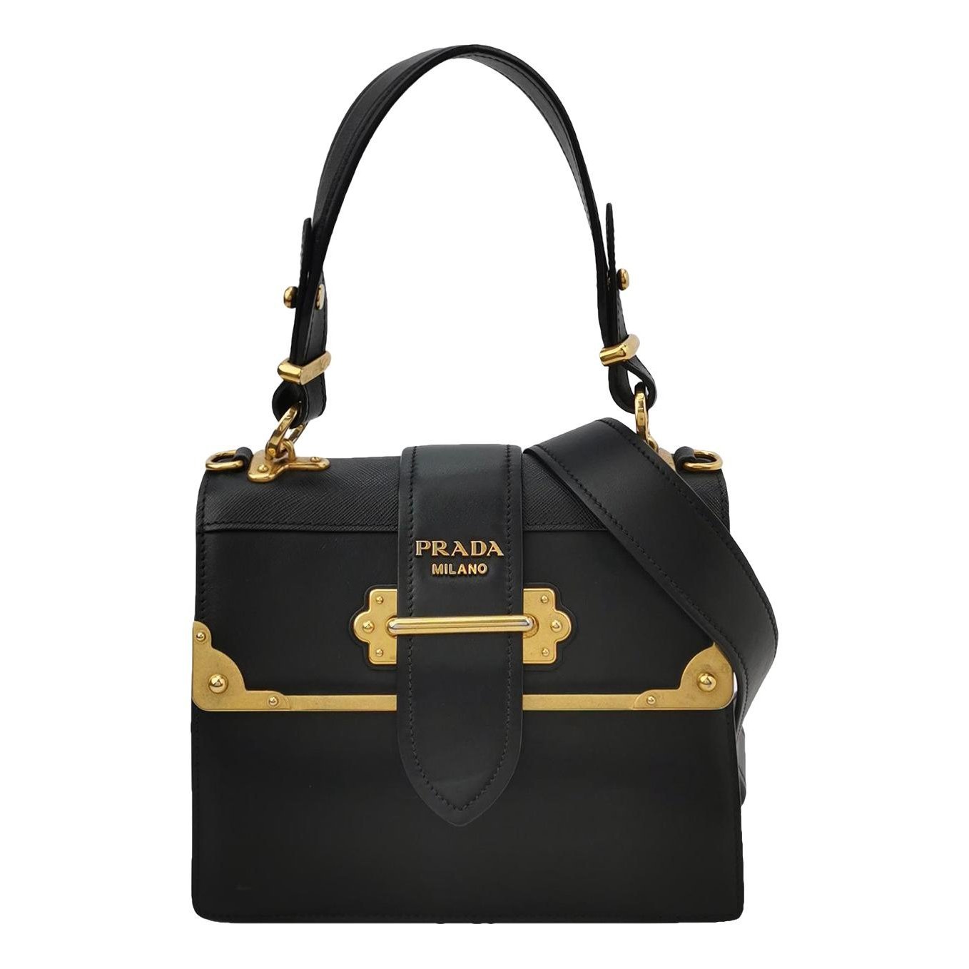 Cahier leather crossbody bag