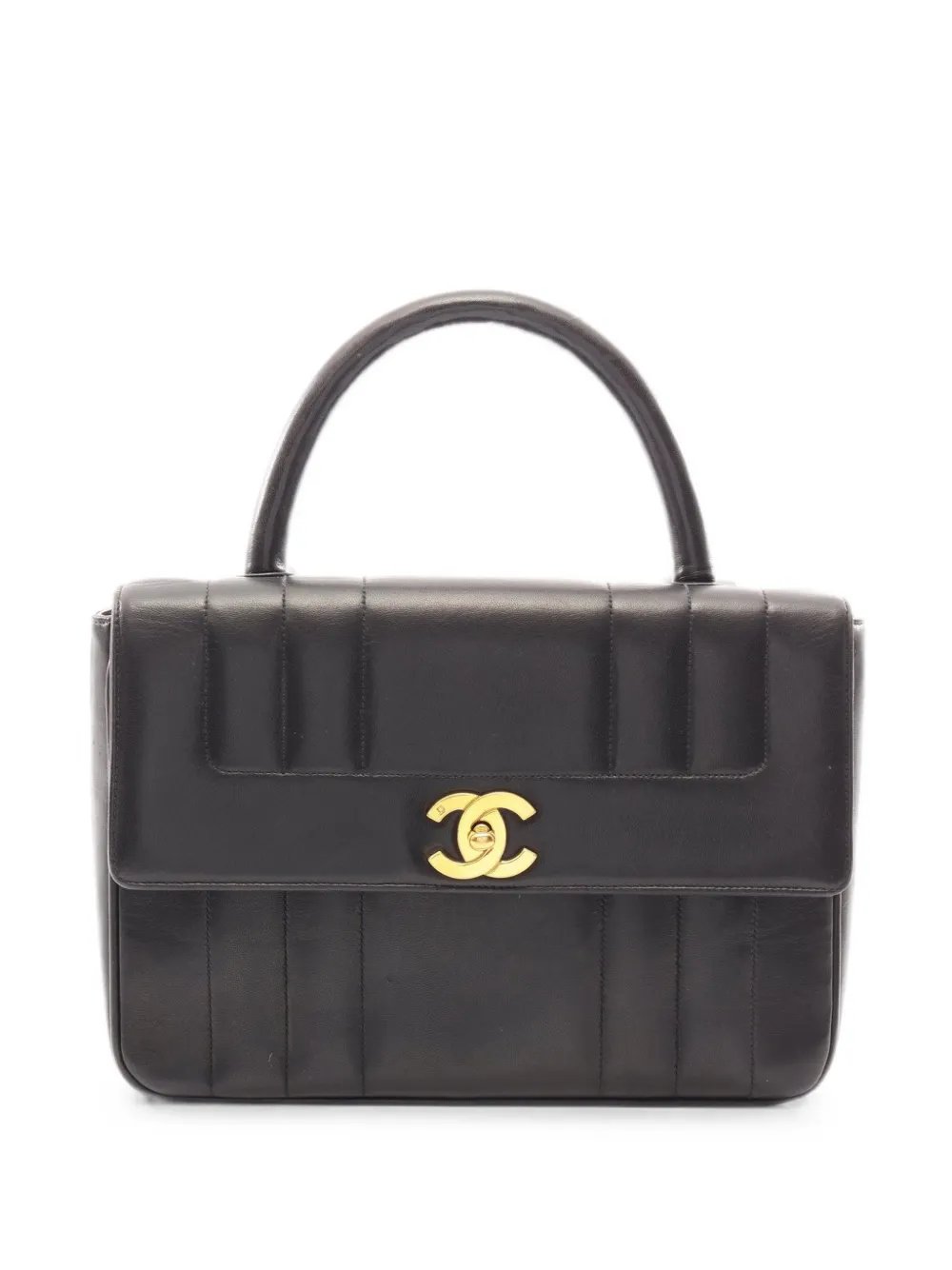 1994-1996 Mademoiselle CC turn-lock handbag