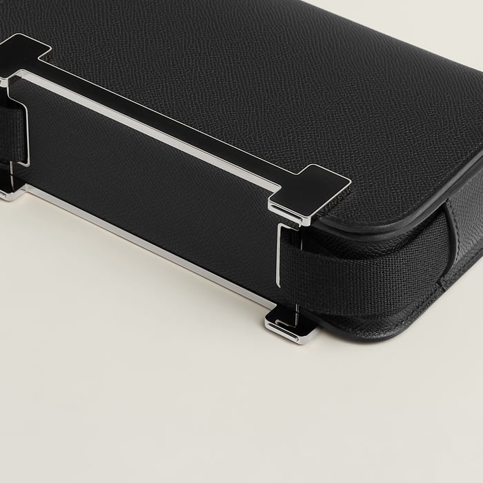 Noir Hermès Geta Slim Bag
