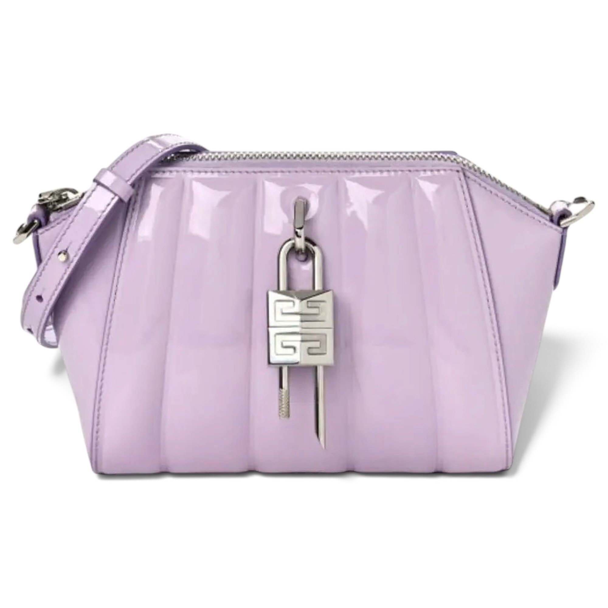 Antigona patent leather crossbody bag