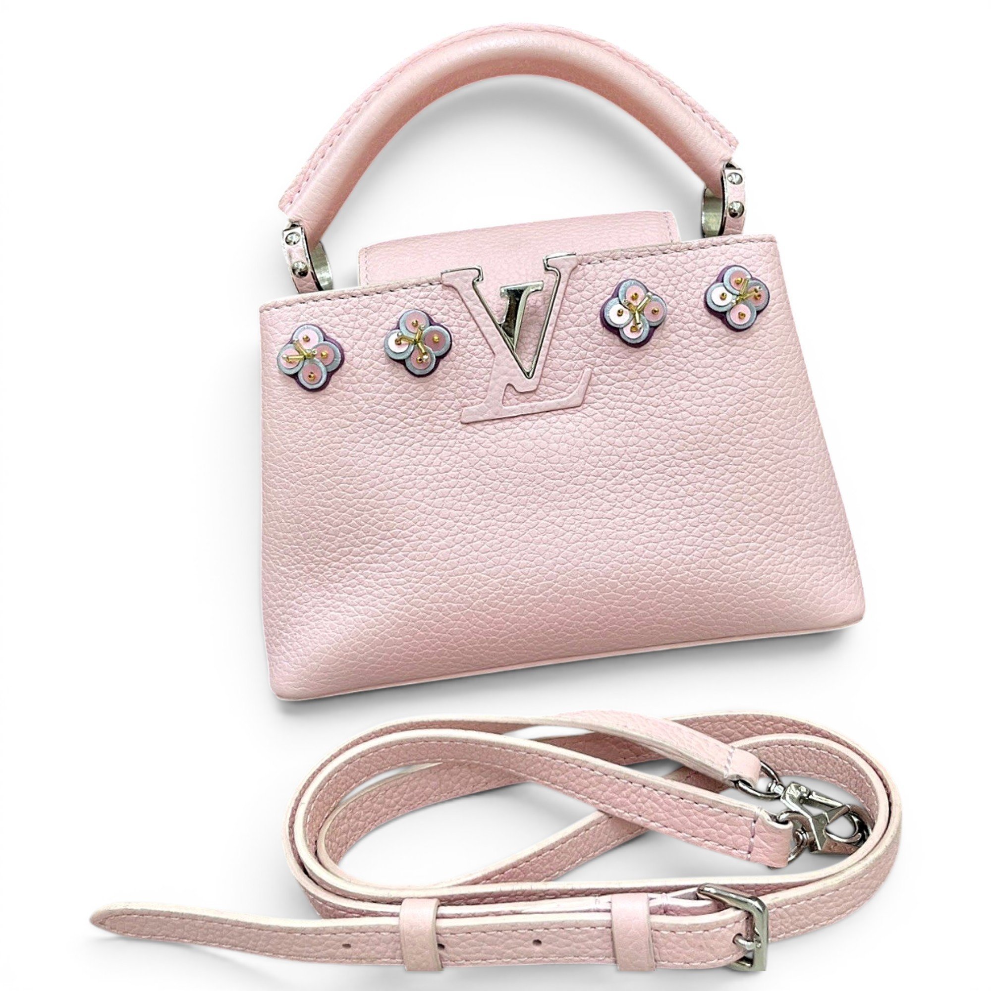 Capucines leather handbag