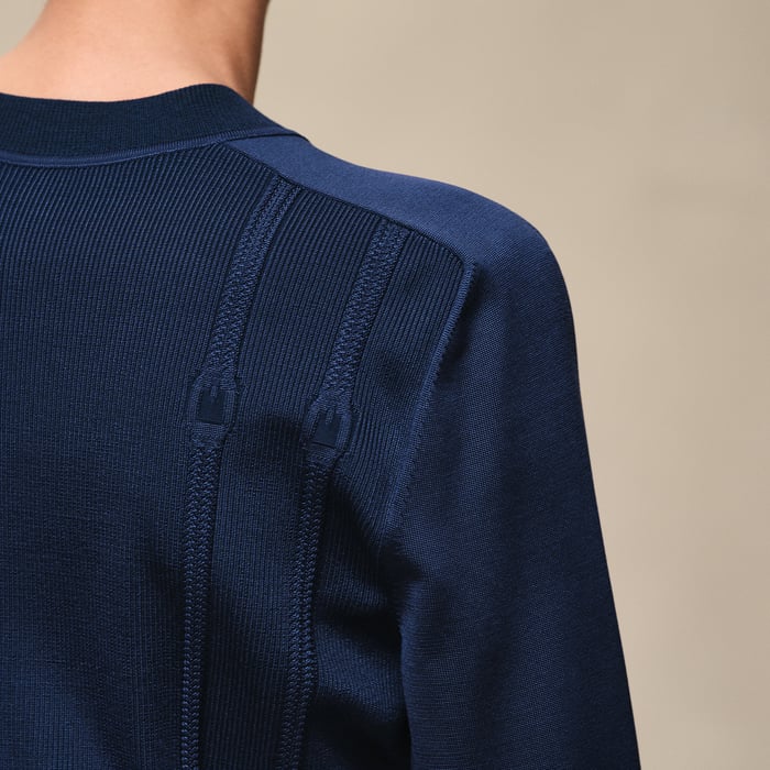 Bleu Outremer Long-sleeve Sweater
