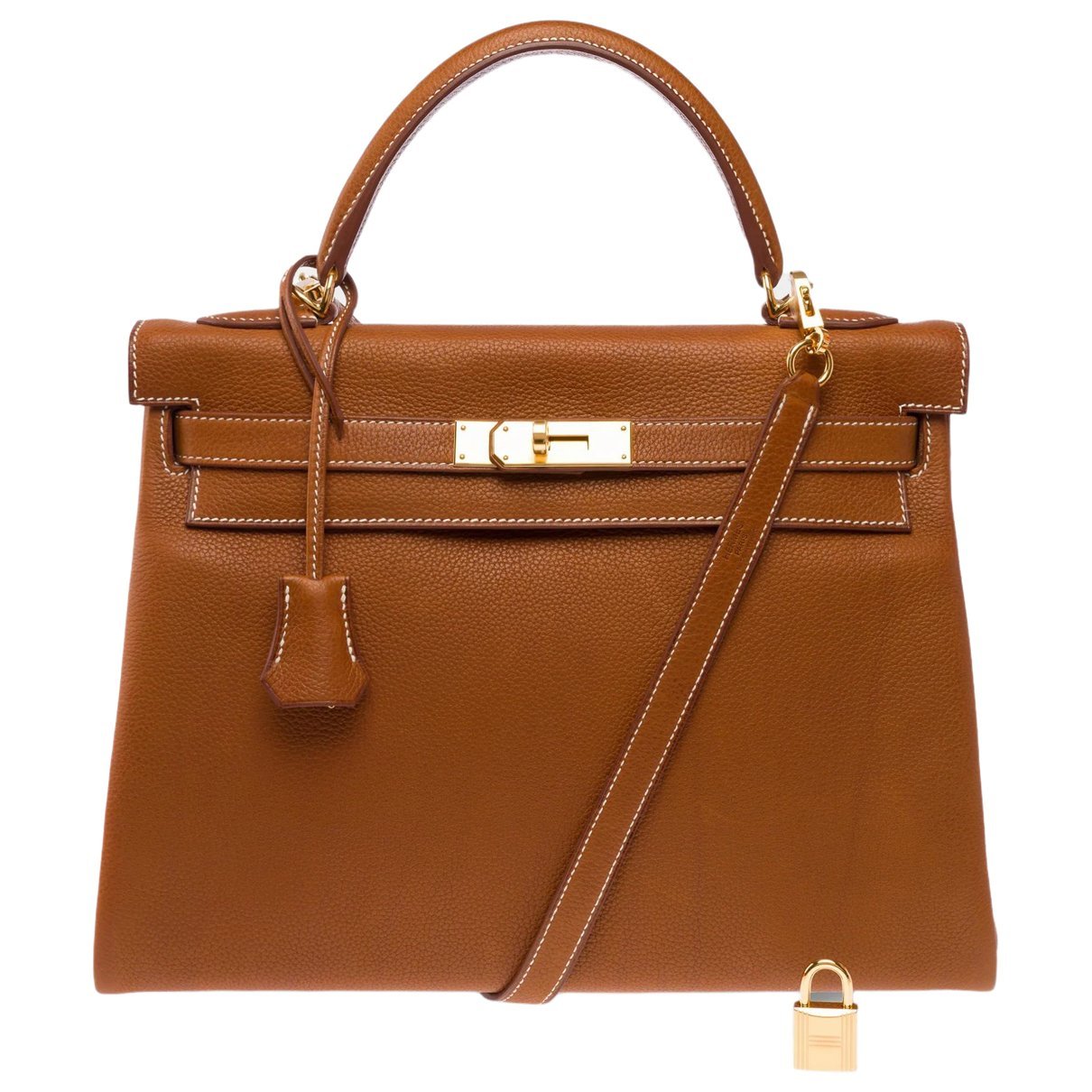 Kelly 32 leather handbag