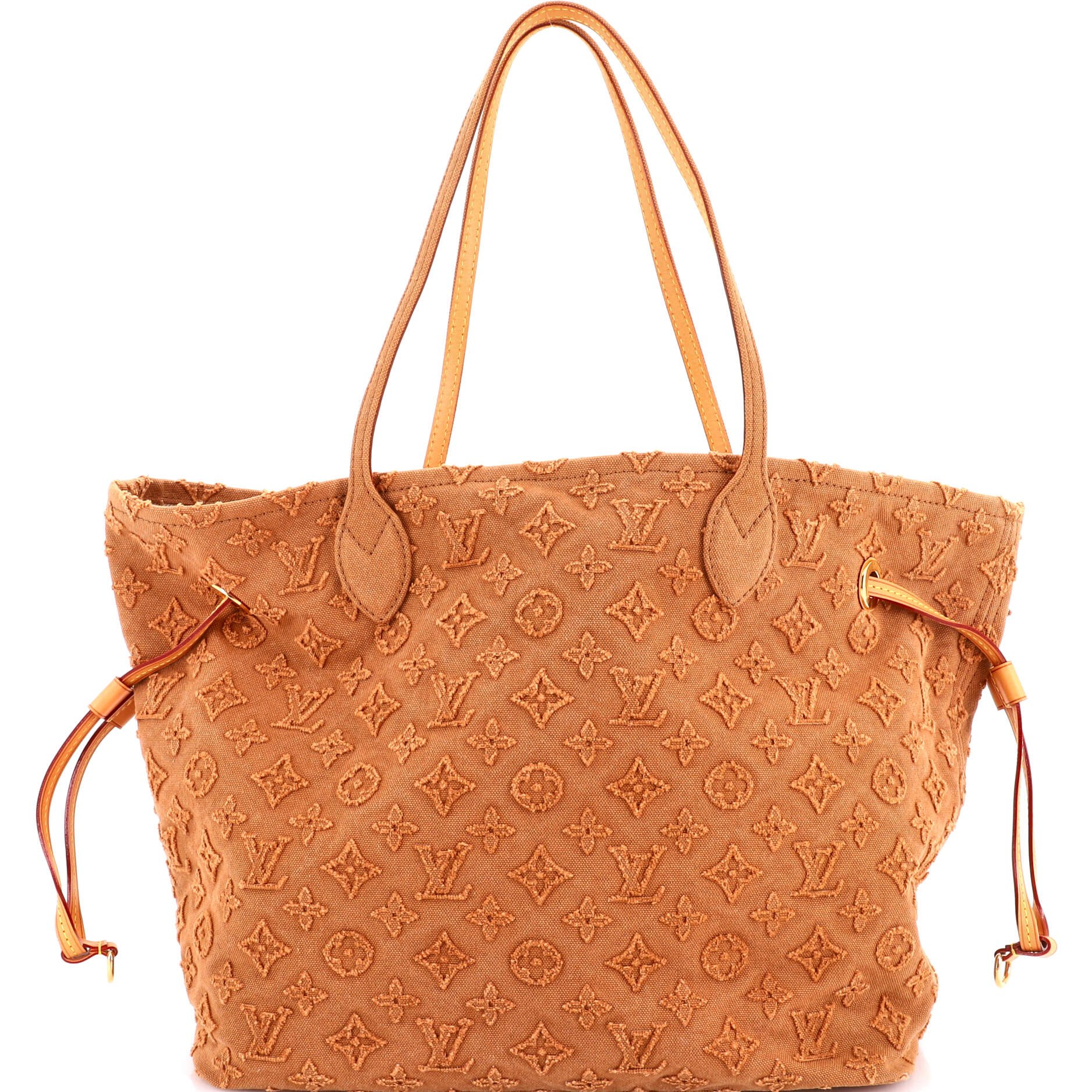 Neverfull Tote Monogram Stonewashed Denim MM