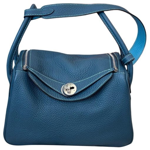 Hermes Lindy Handbag Turquoise