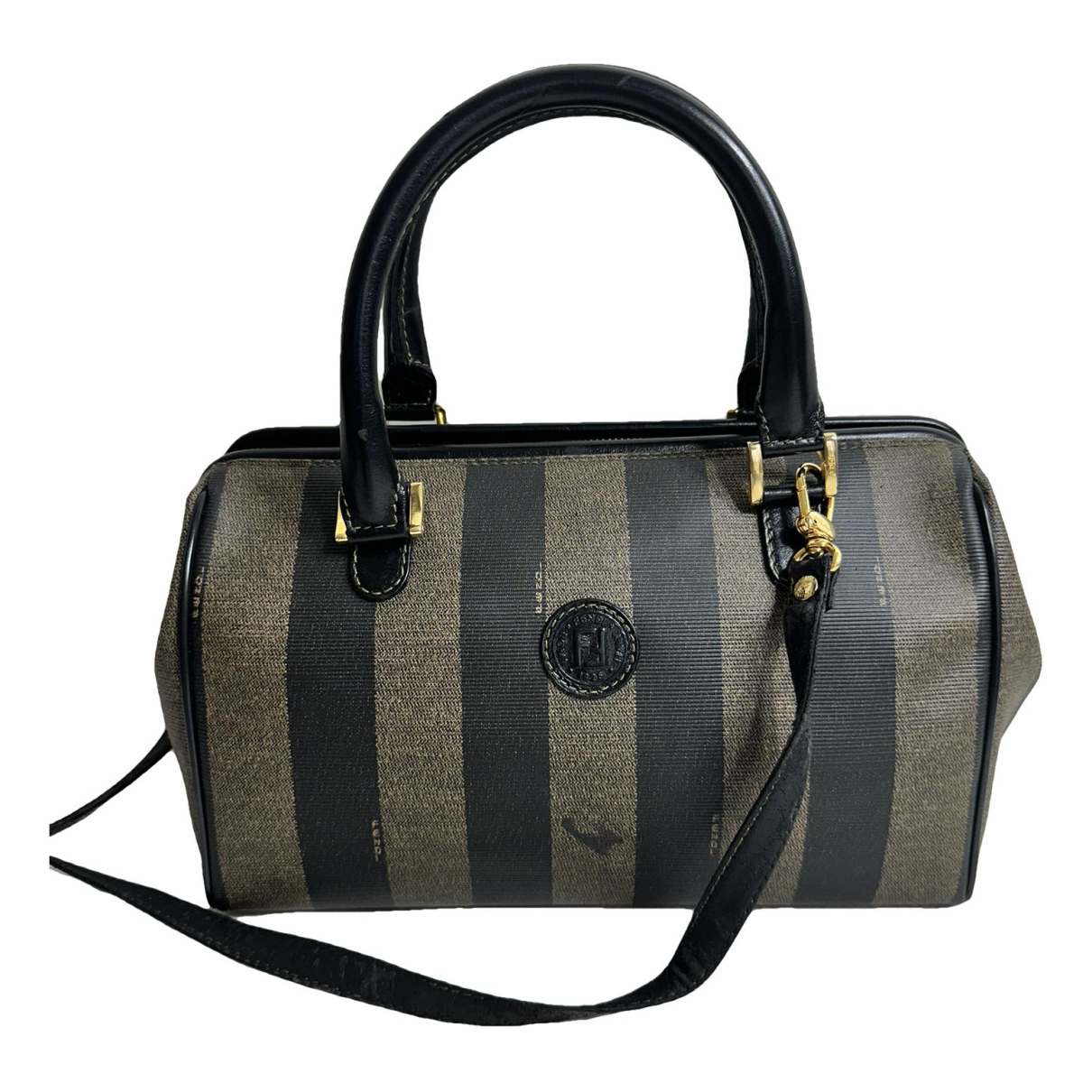 Vinyl handbag