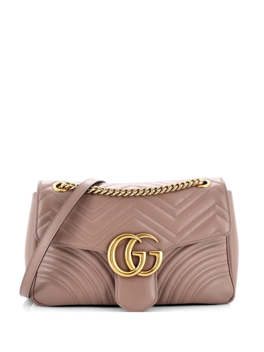 GG Marmont Flap Bag Matelasse Leather Medium shoulder bag