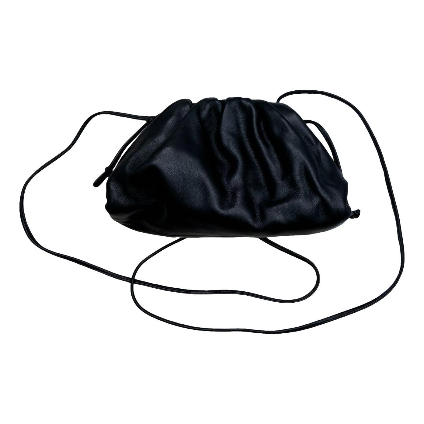 Pouch leather mini bag
