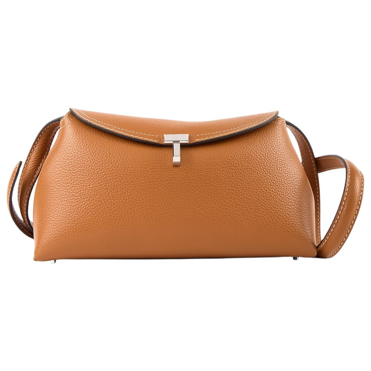 T-Clutch leather clutch bag
