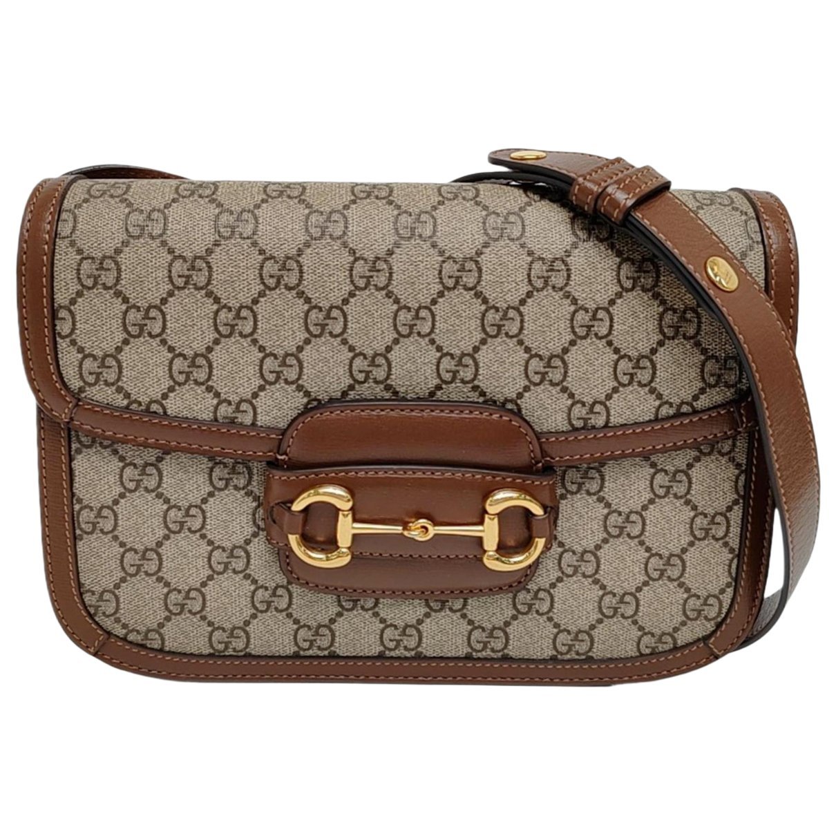 Handle Horsebit 1955 leather crossbody bag