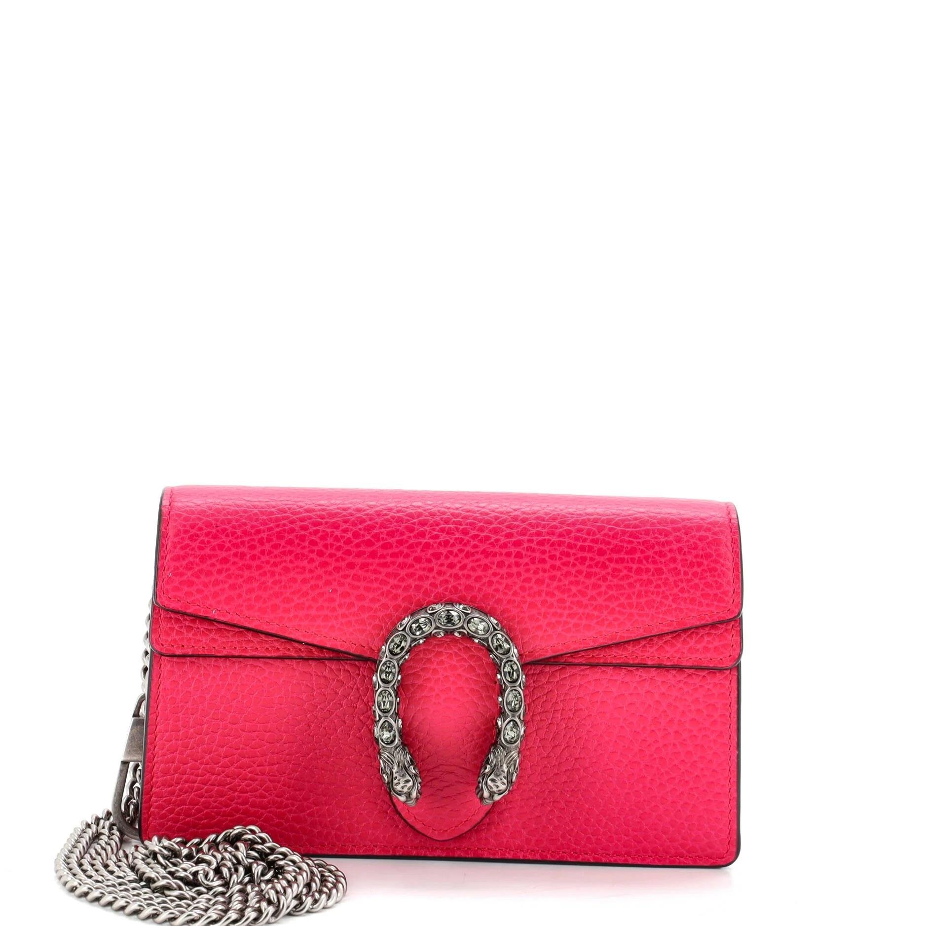 Dionysus leather clutch bag