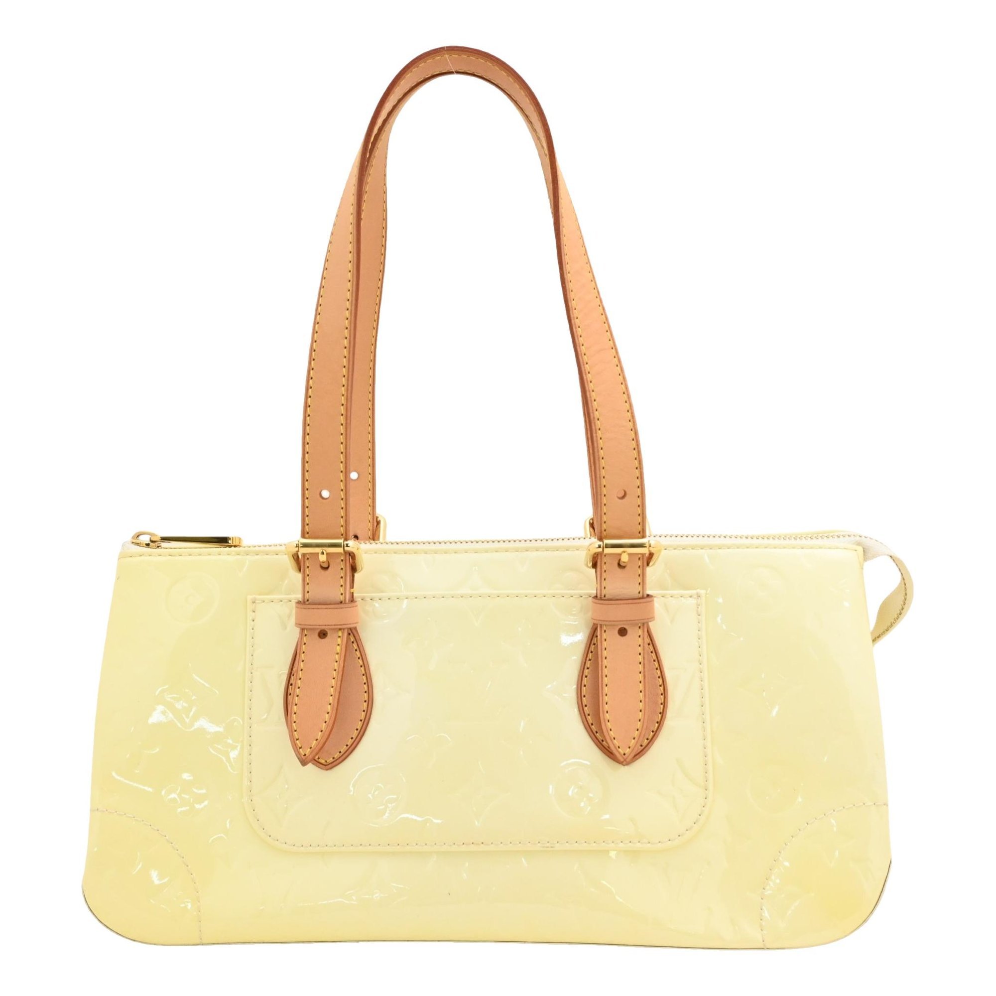 Rosewood leather handbag