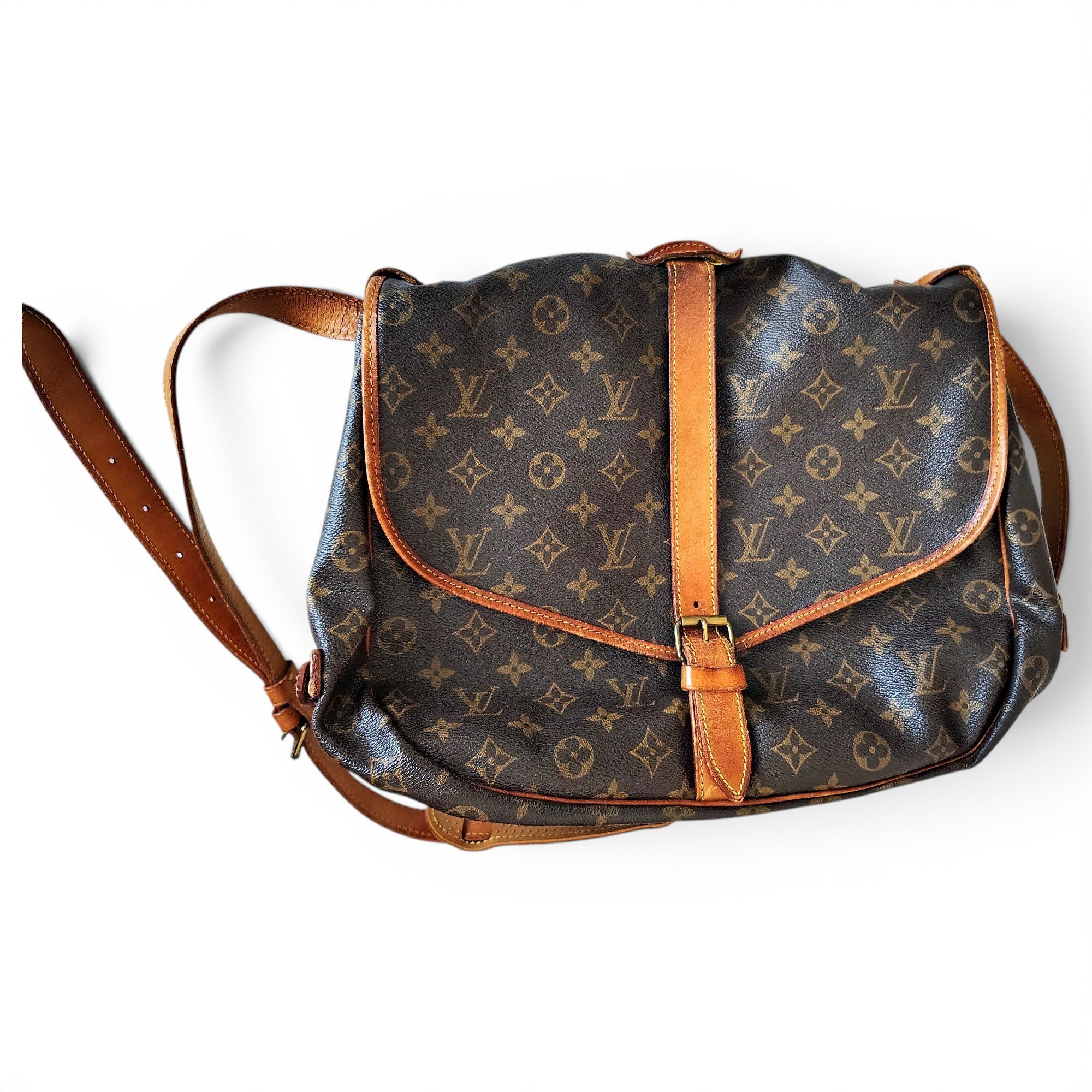 Leather handbag