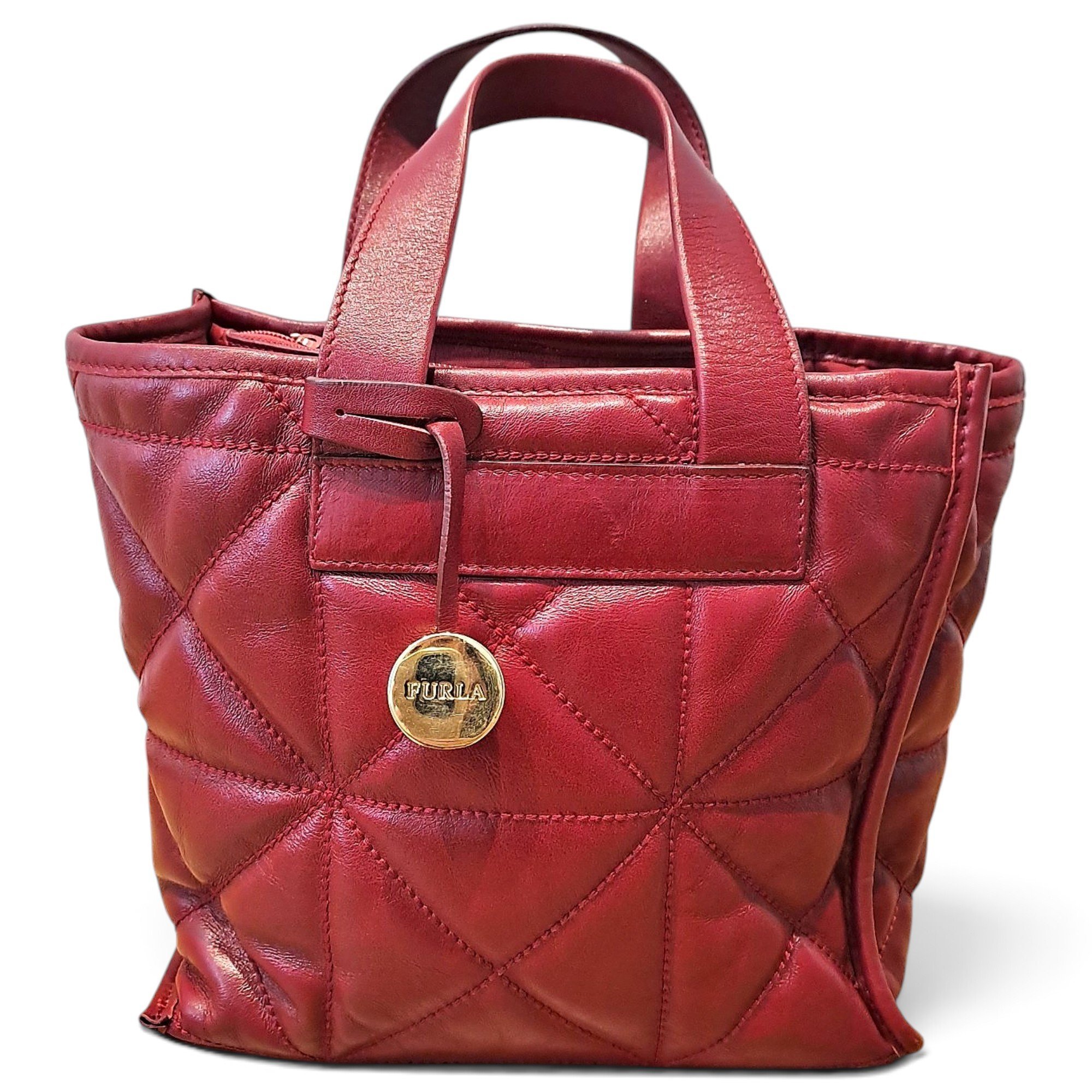 Leather handbag