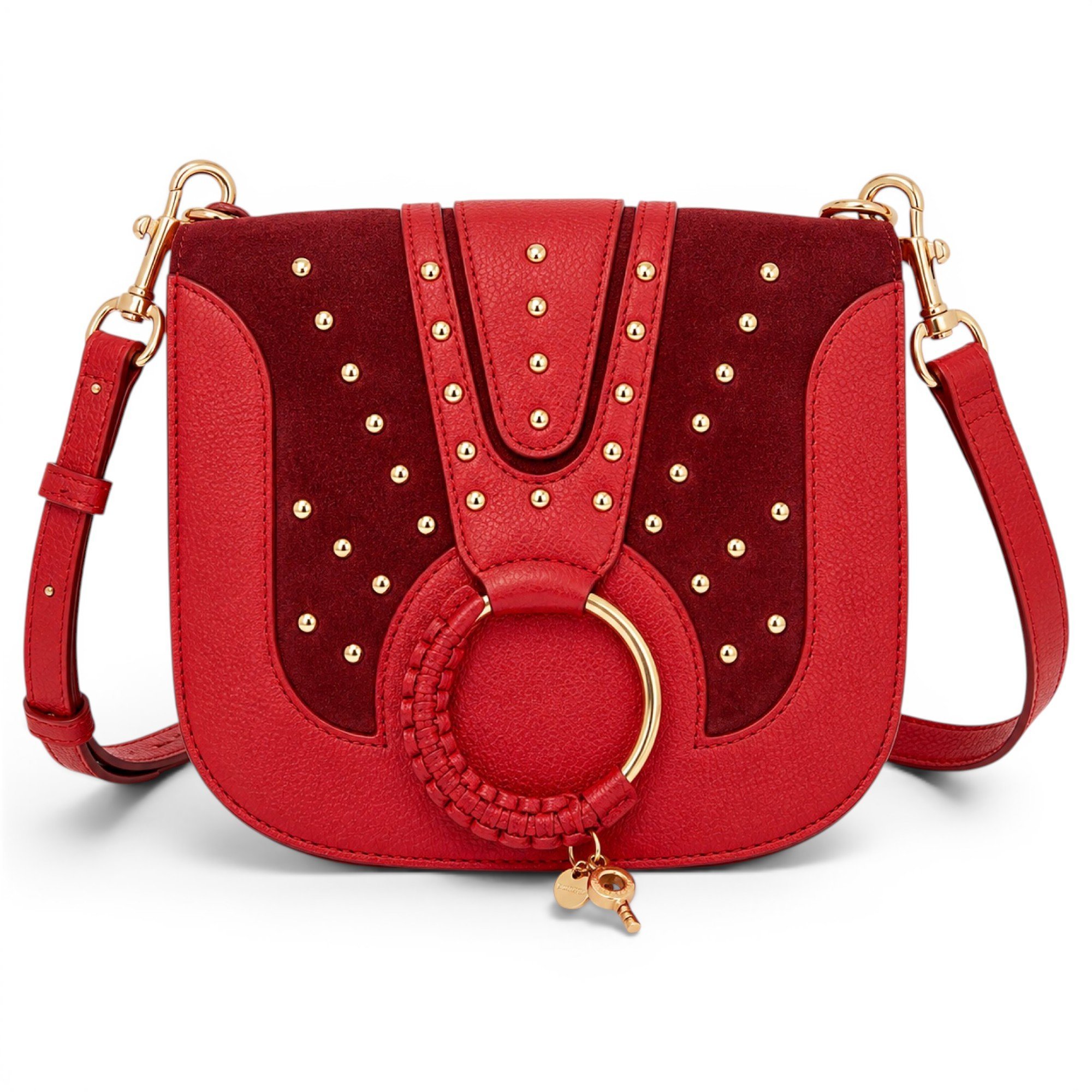 Leather crossbody bag