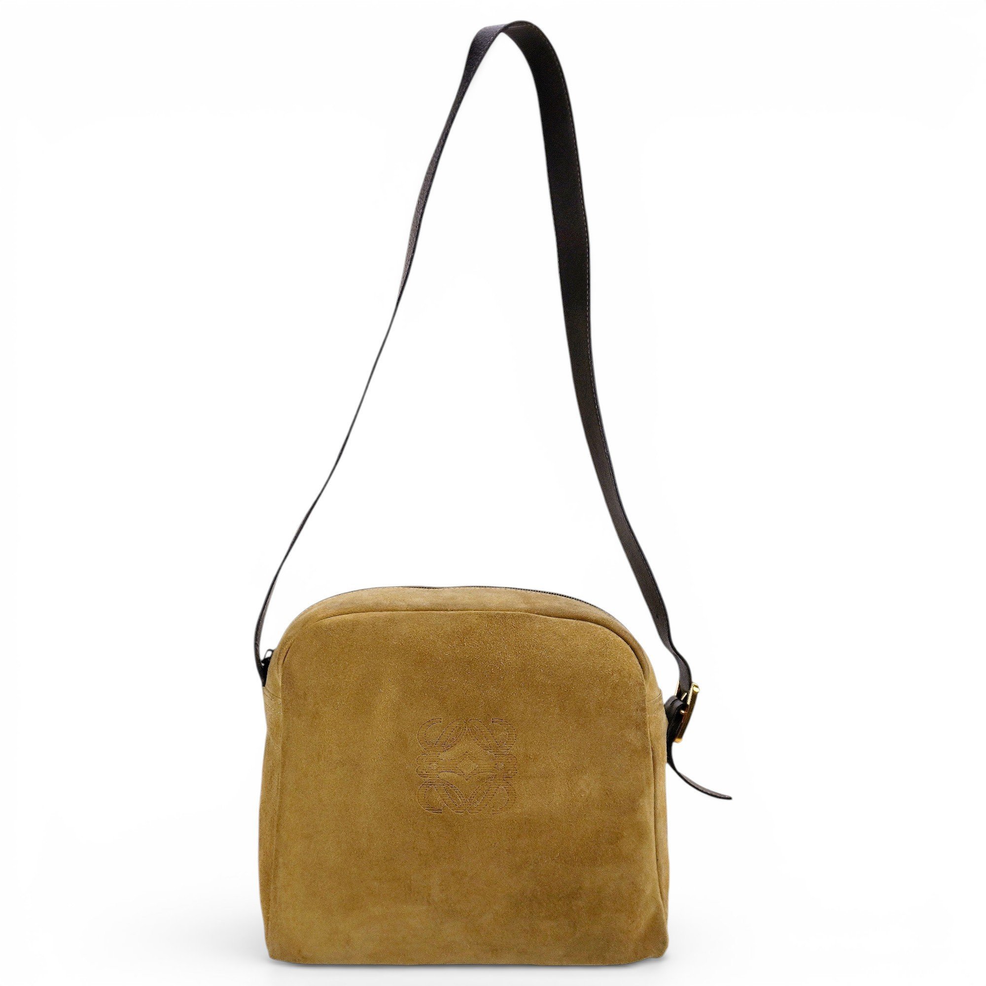 Anagram crossbody bag
