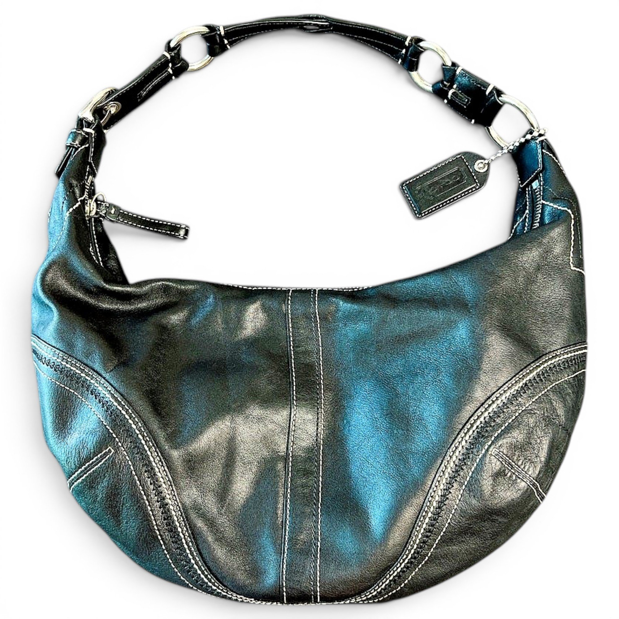 Signature Sufflette leather handbag