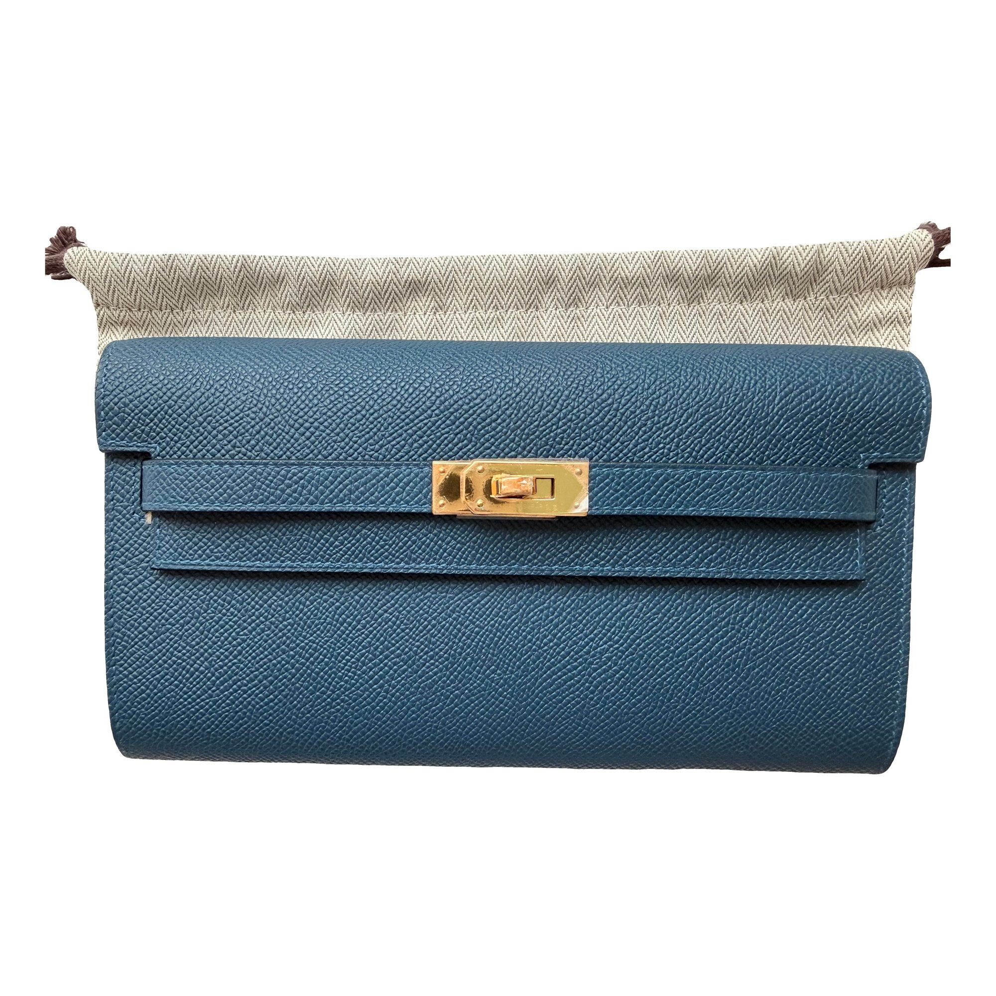 Kelly to go leather clutch bag