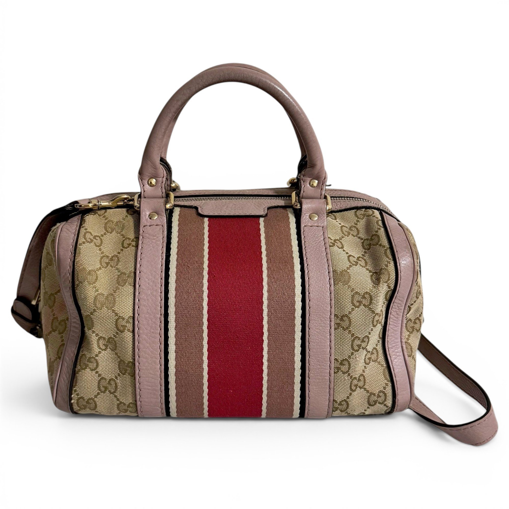Boston cloth handbag