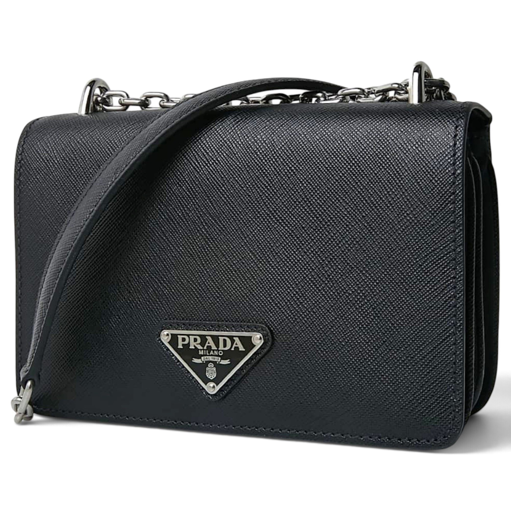 Leather crossbody bag