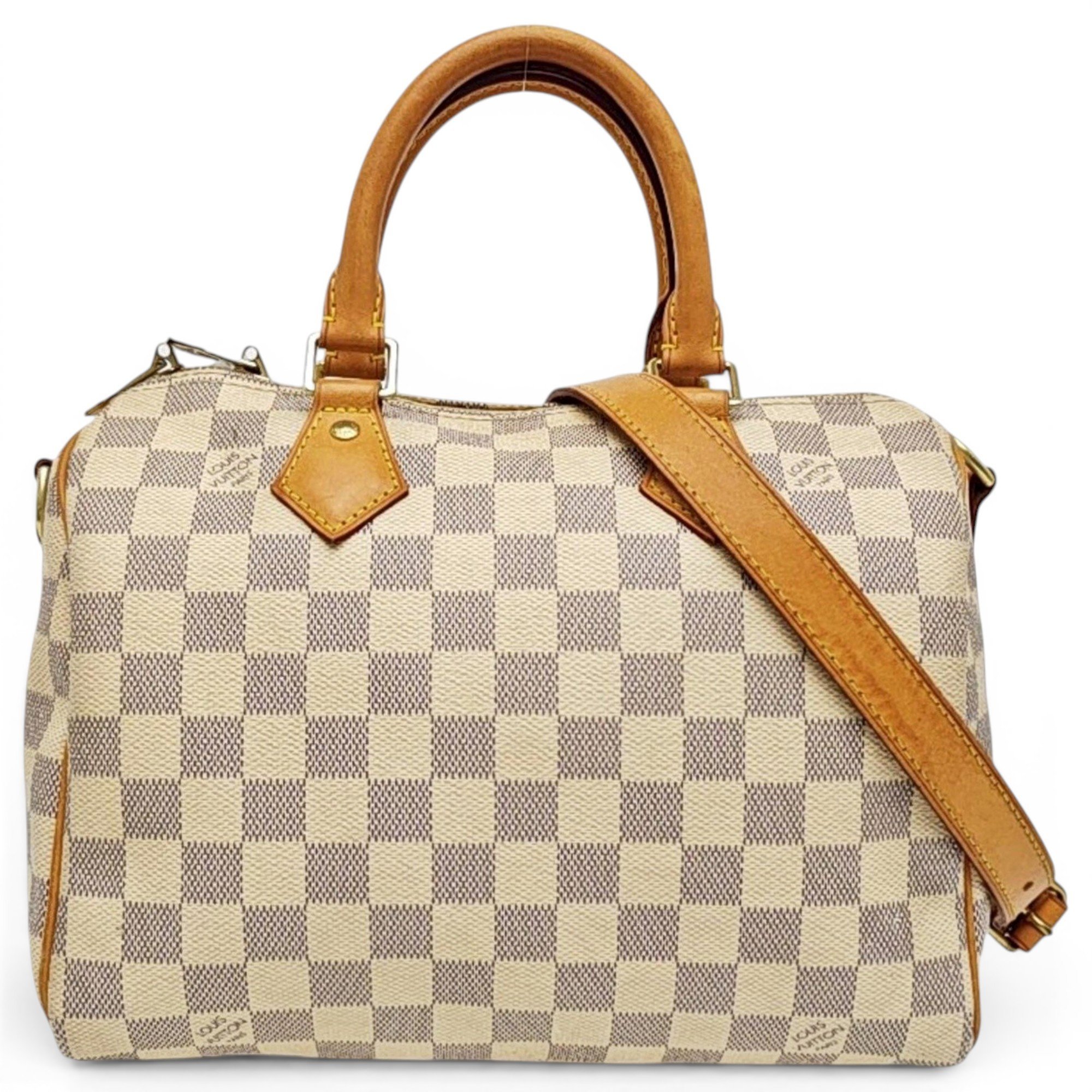 Nano Speedy / Mini HL leather handbag