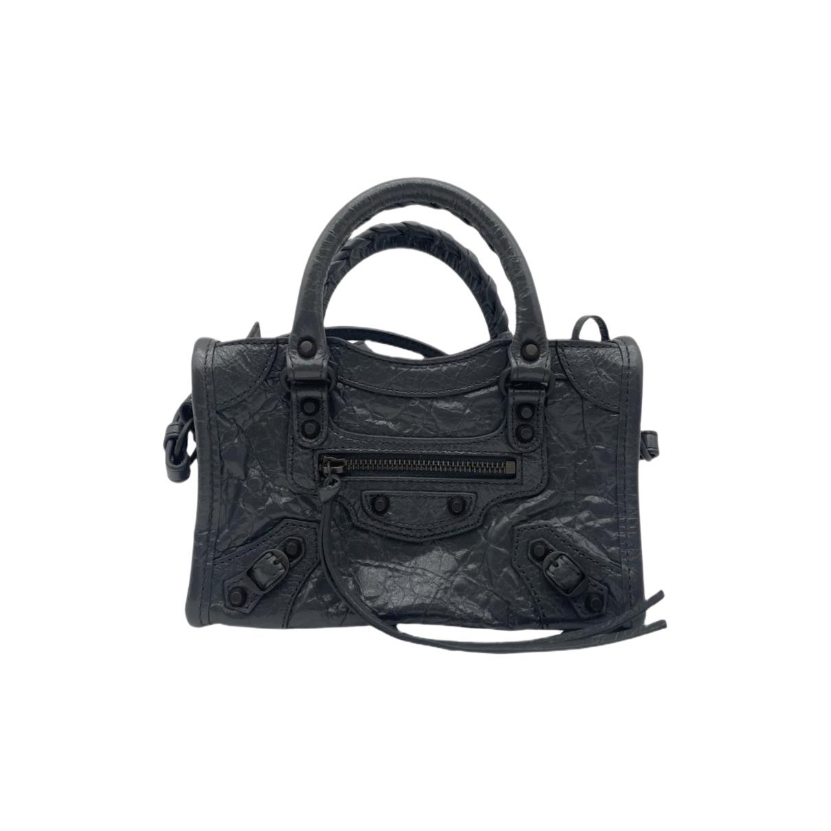 Balenciaga Town patent leather crossbody bag