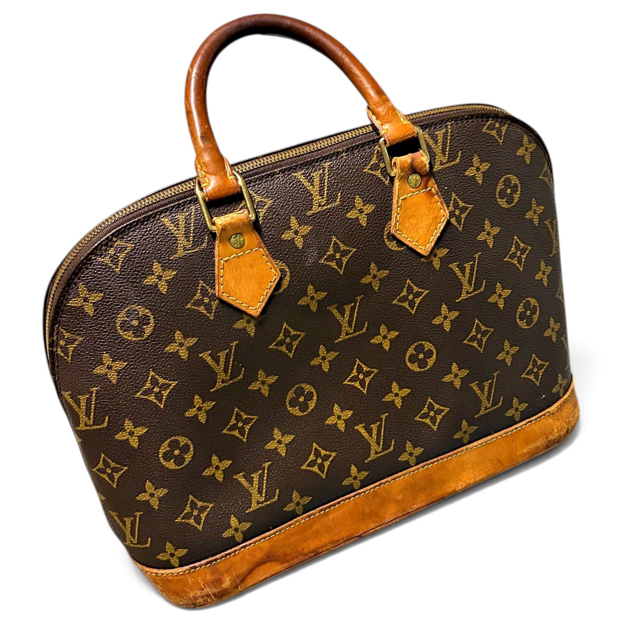 Alma leather handbag