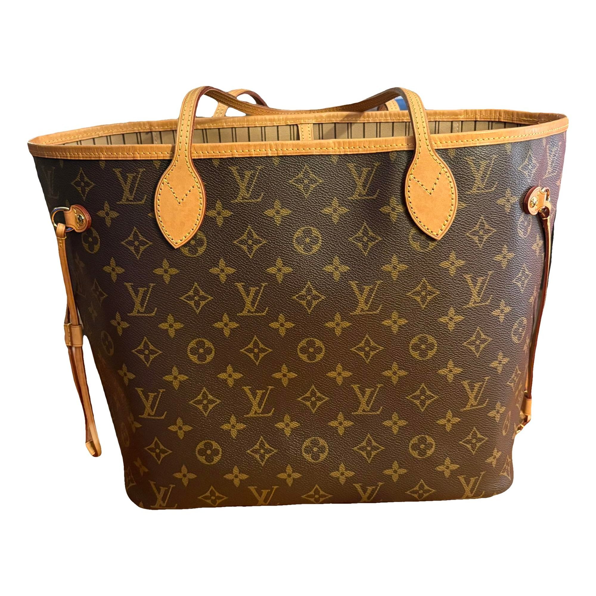 Neverfull leather tote