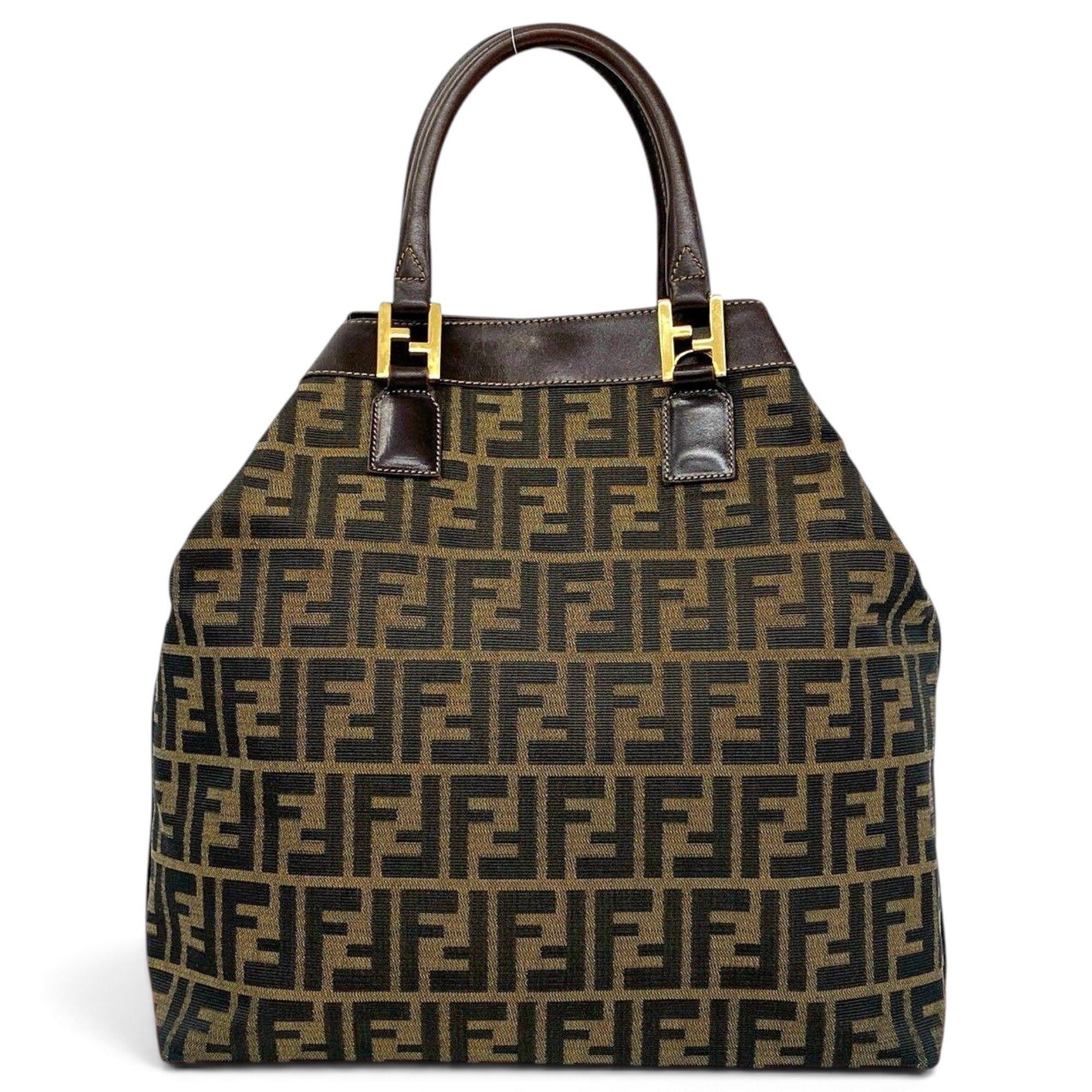 FF leather tote