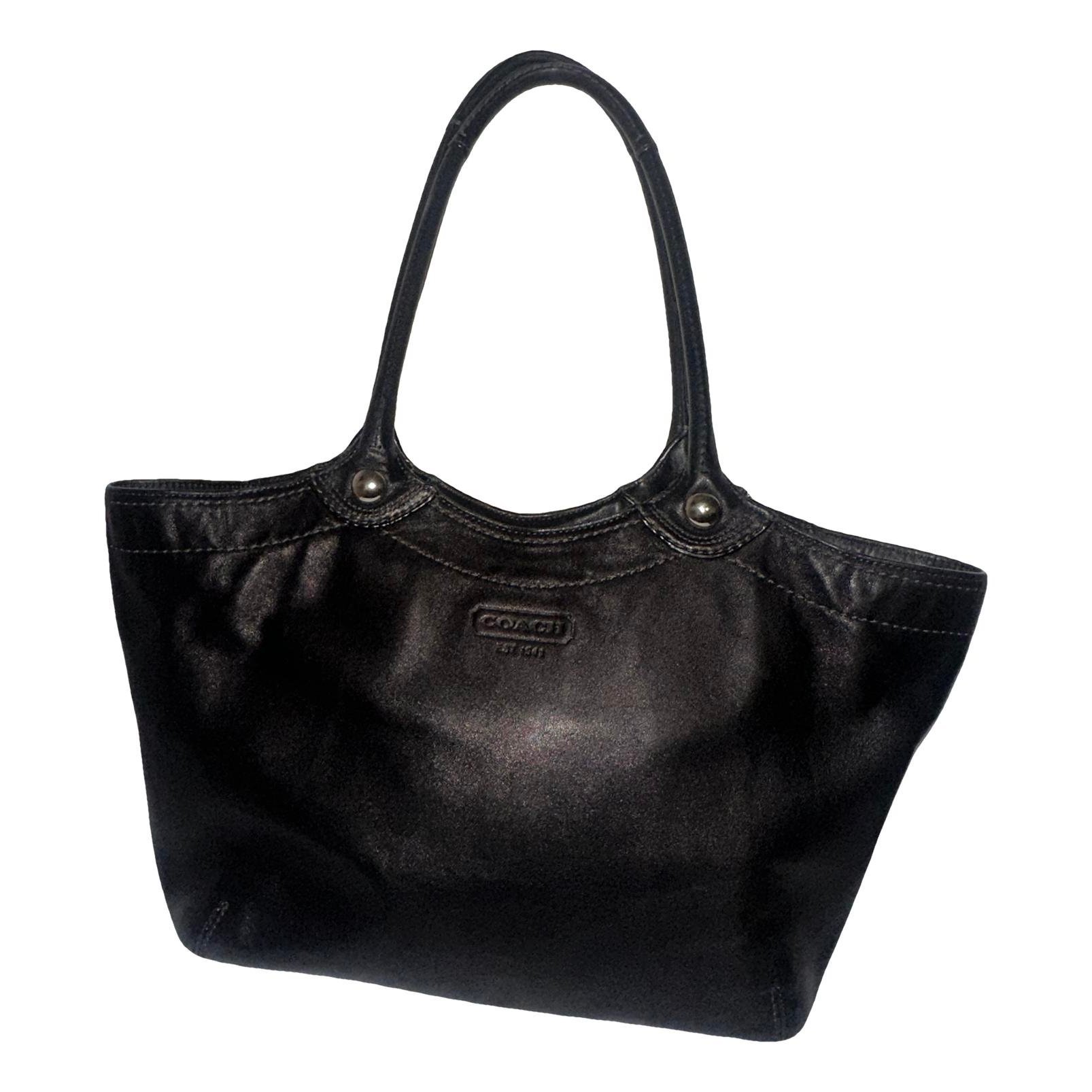 Leather tote