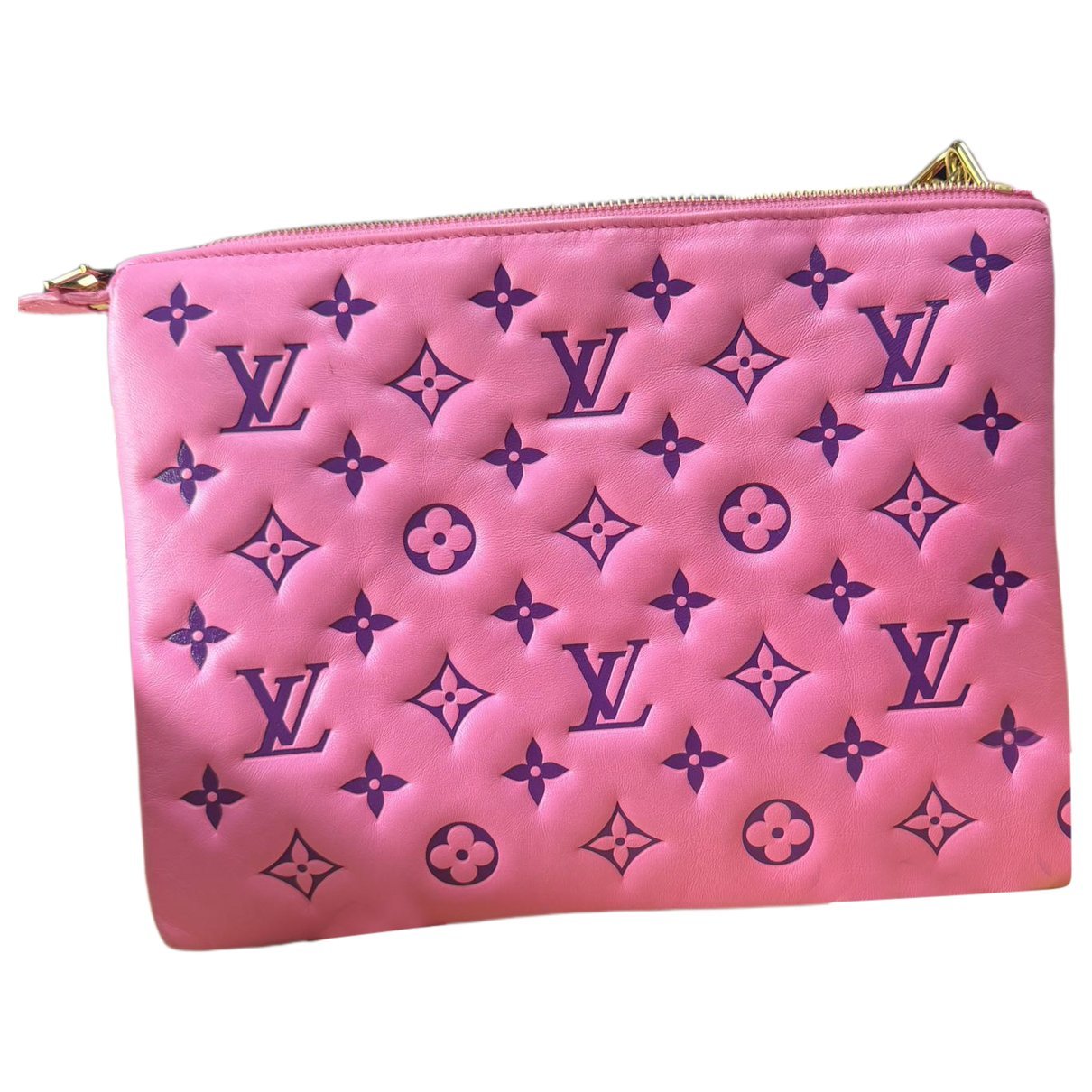 Coussin leather handbag