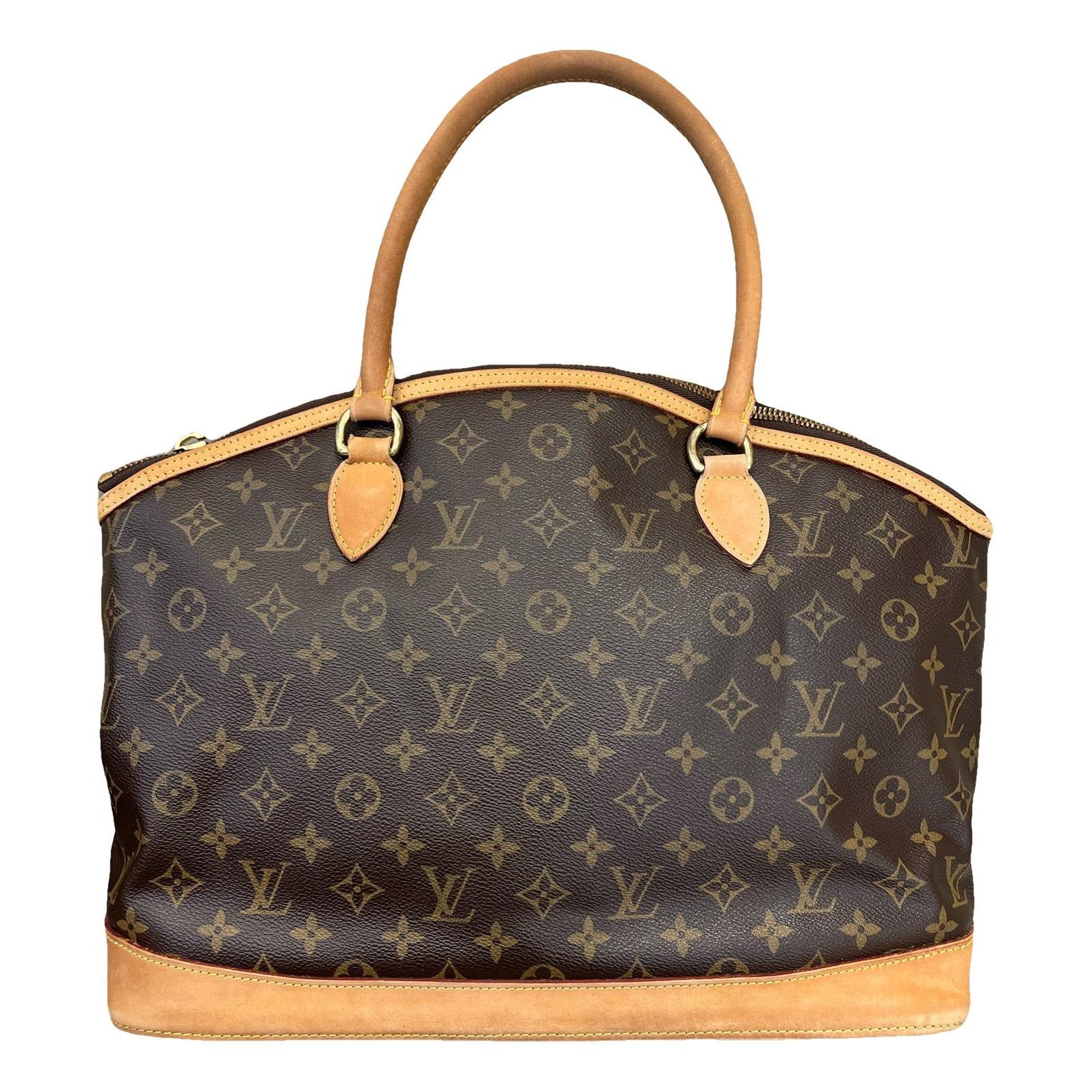 Lockit leather handbag