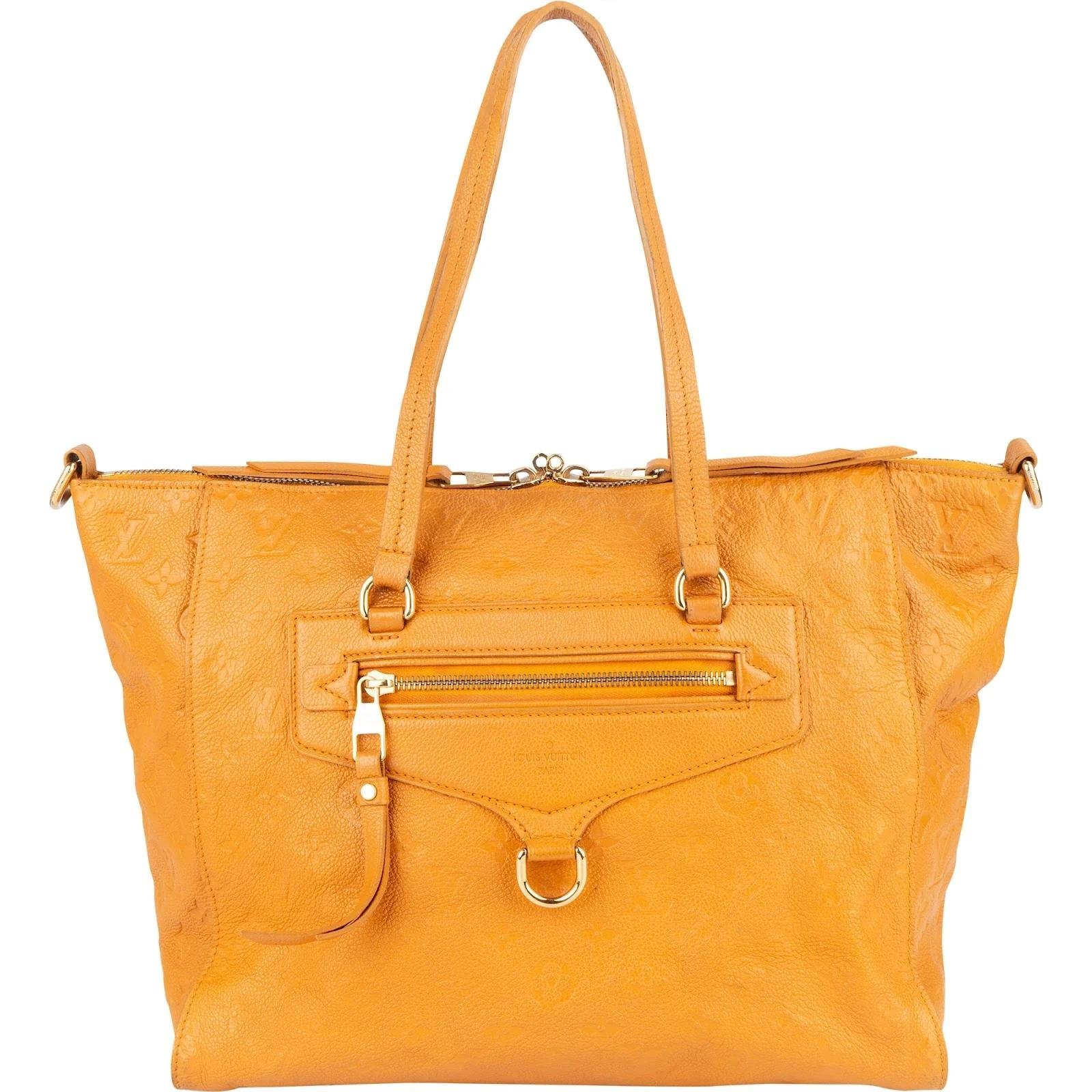 Lumineuse leather handbag