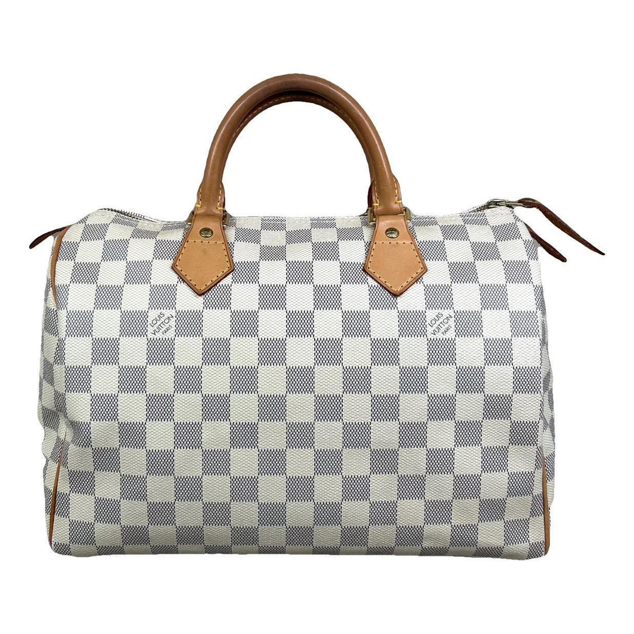 Speedy leather handbag