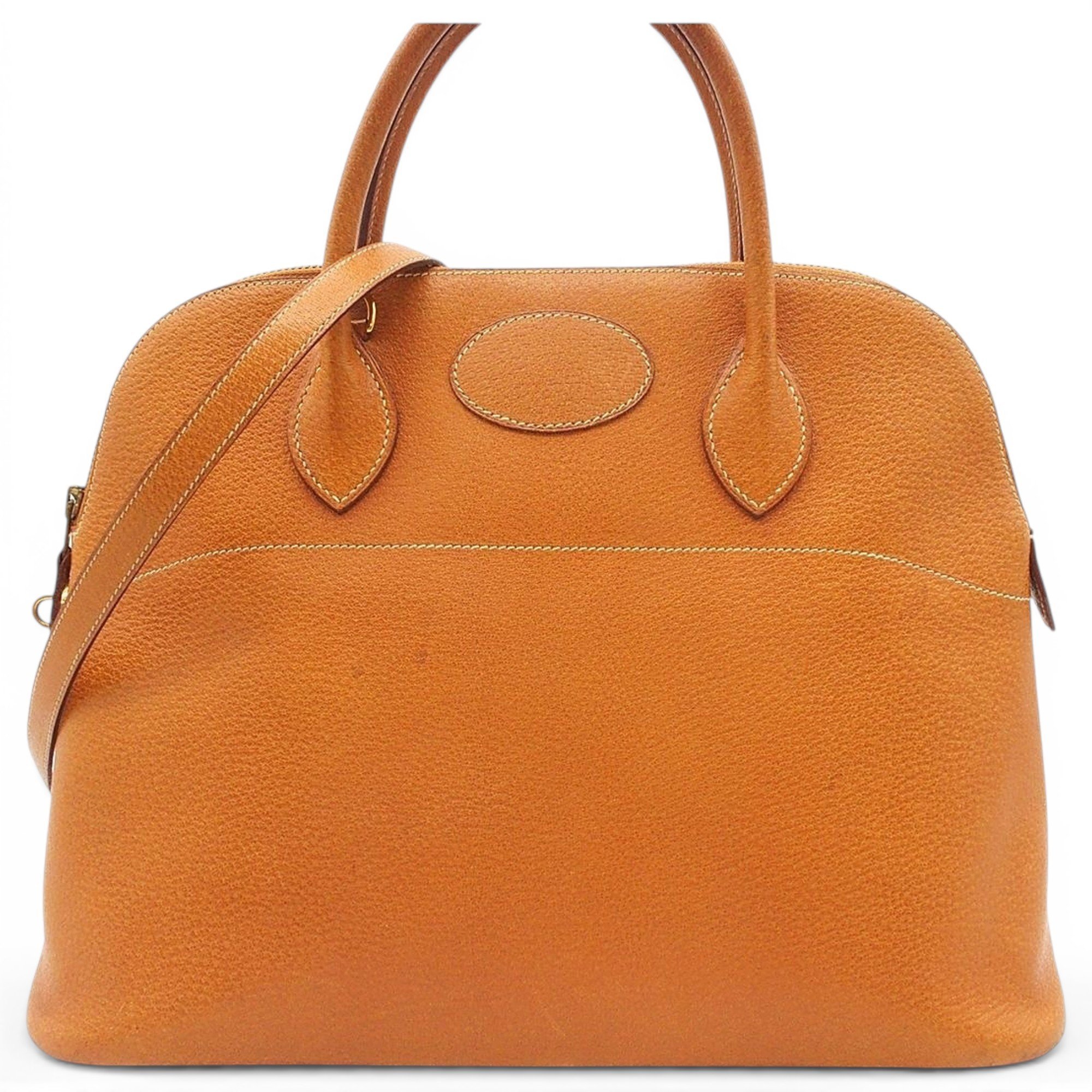 Bolide leather handbag