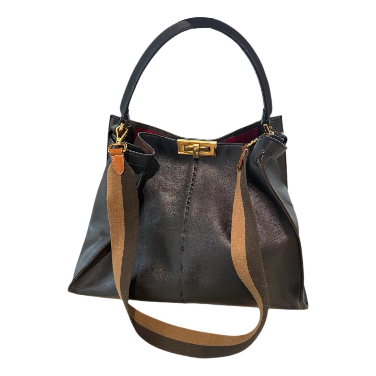Peekaboo X-Lite leather handbag