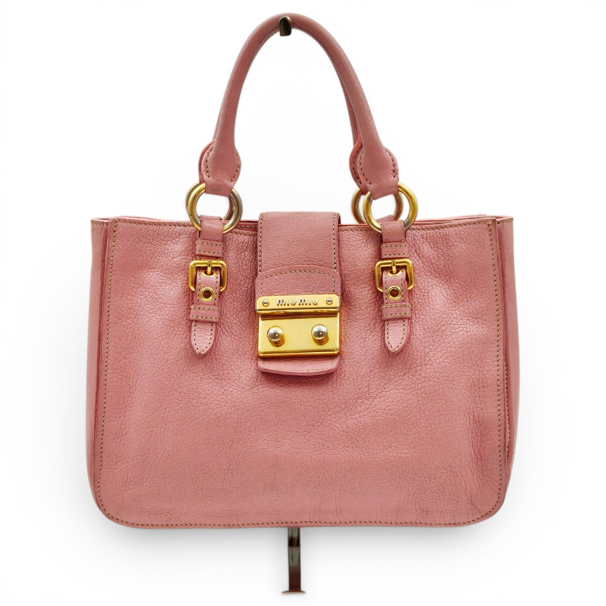 Vitello leather handbag