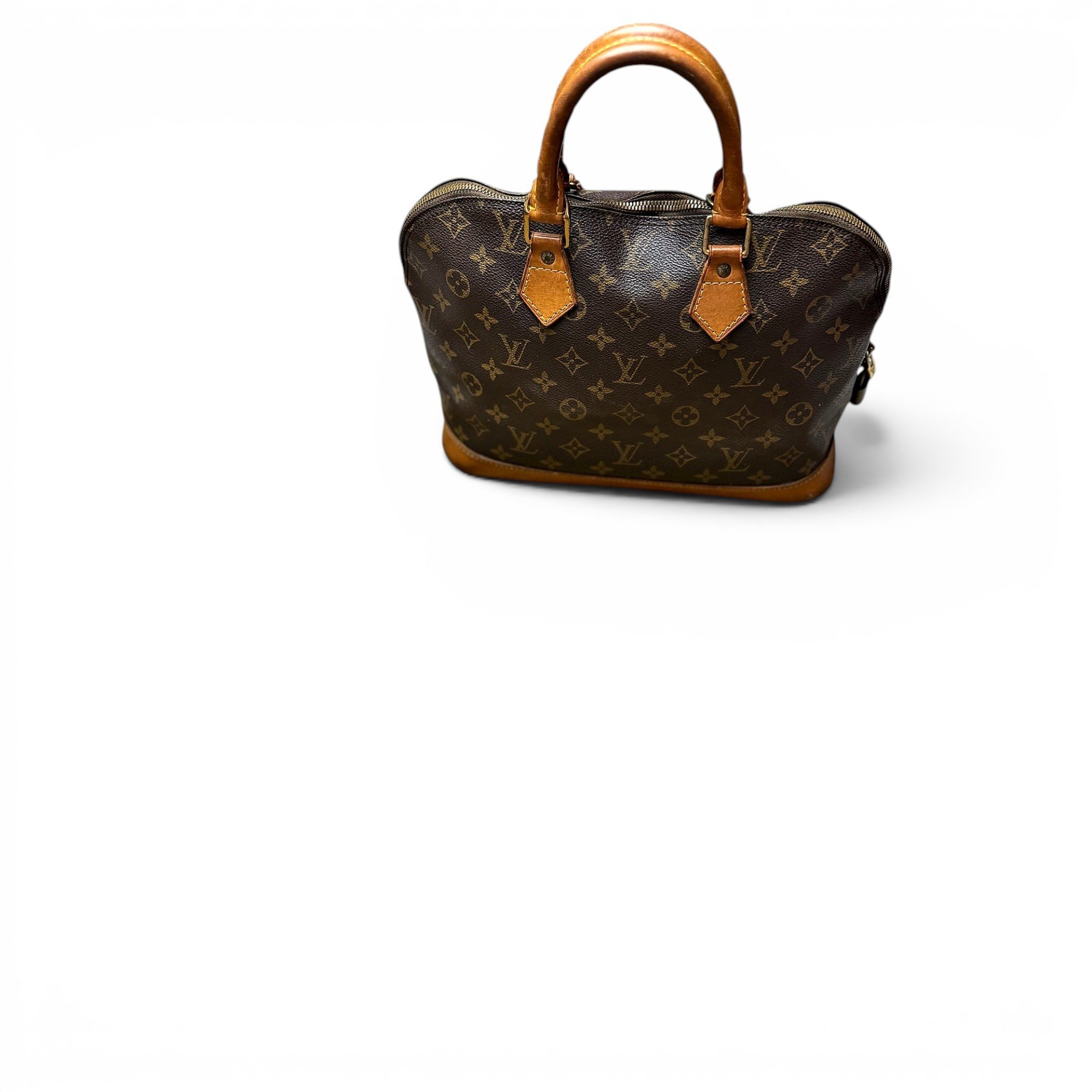 Alma leather handbag