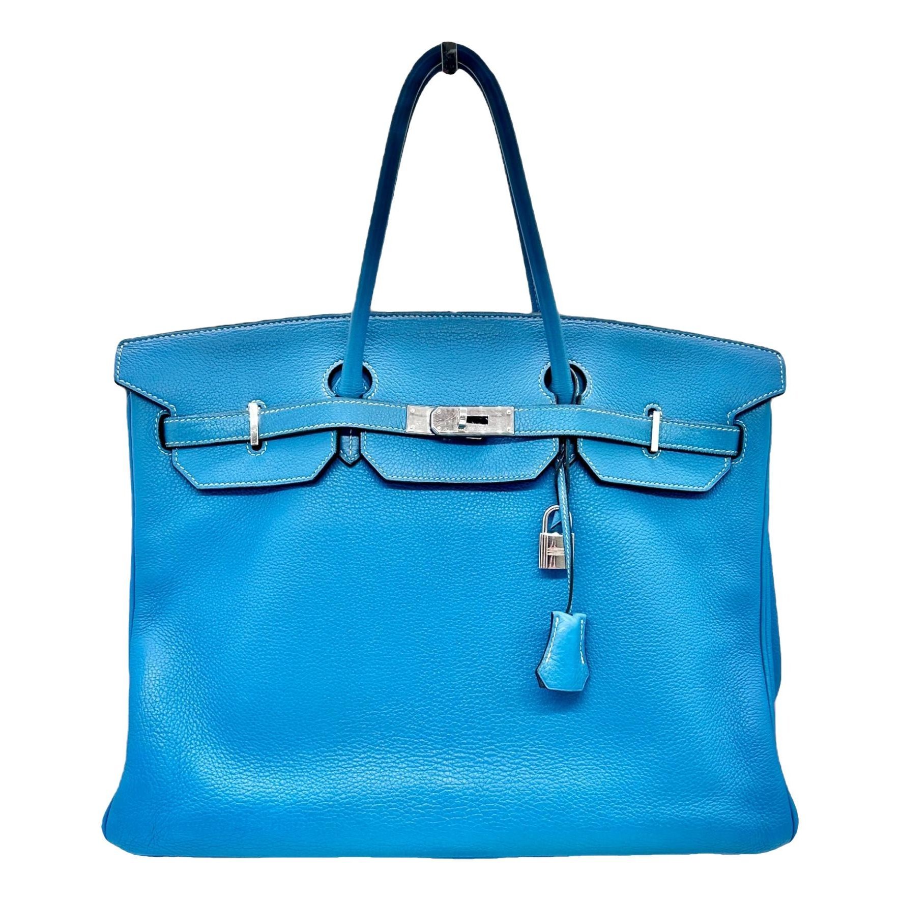 Birkin 40 leather handbag