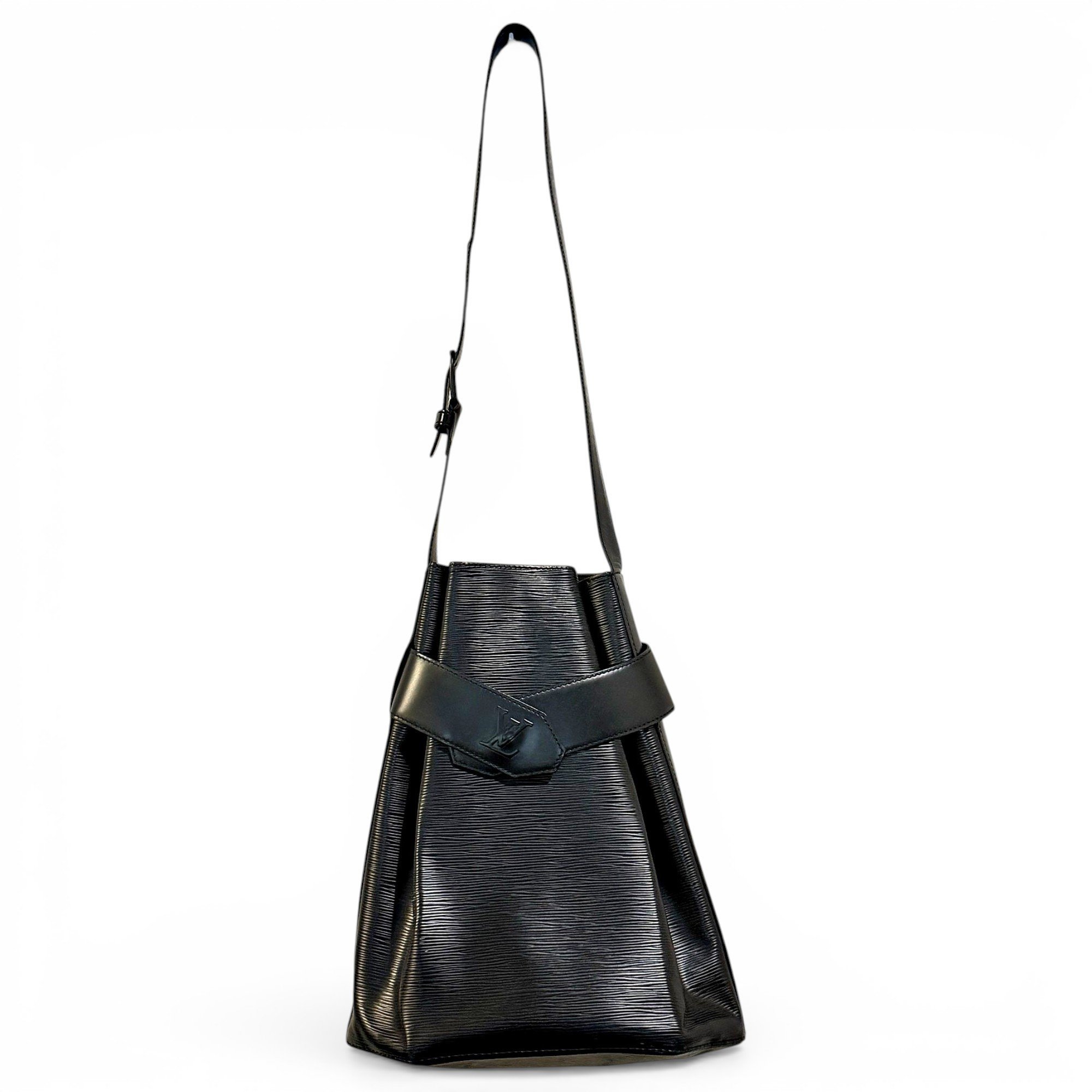 Sac d'épaule leather handbag