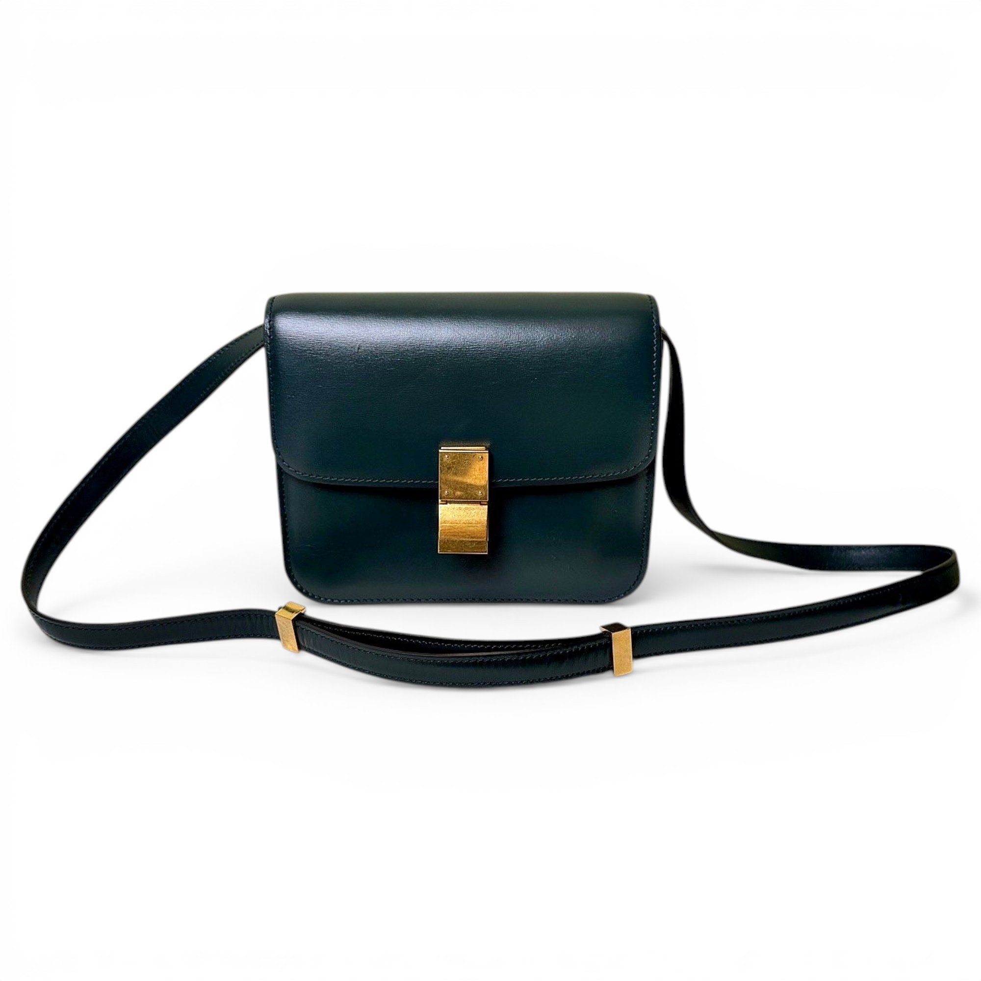 Classic leather handbag