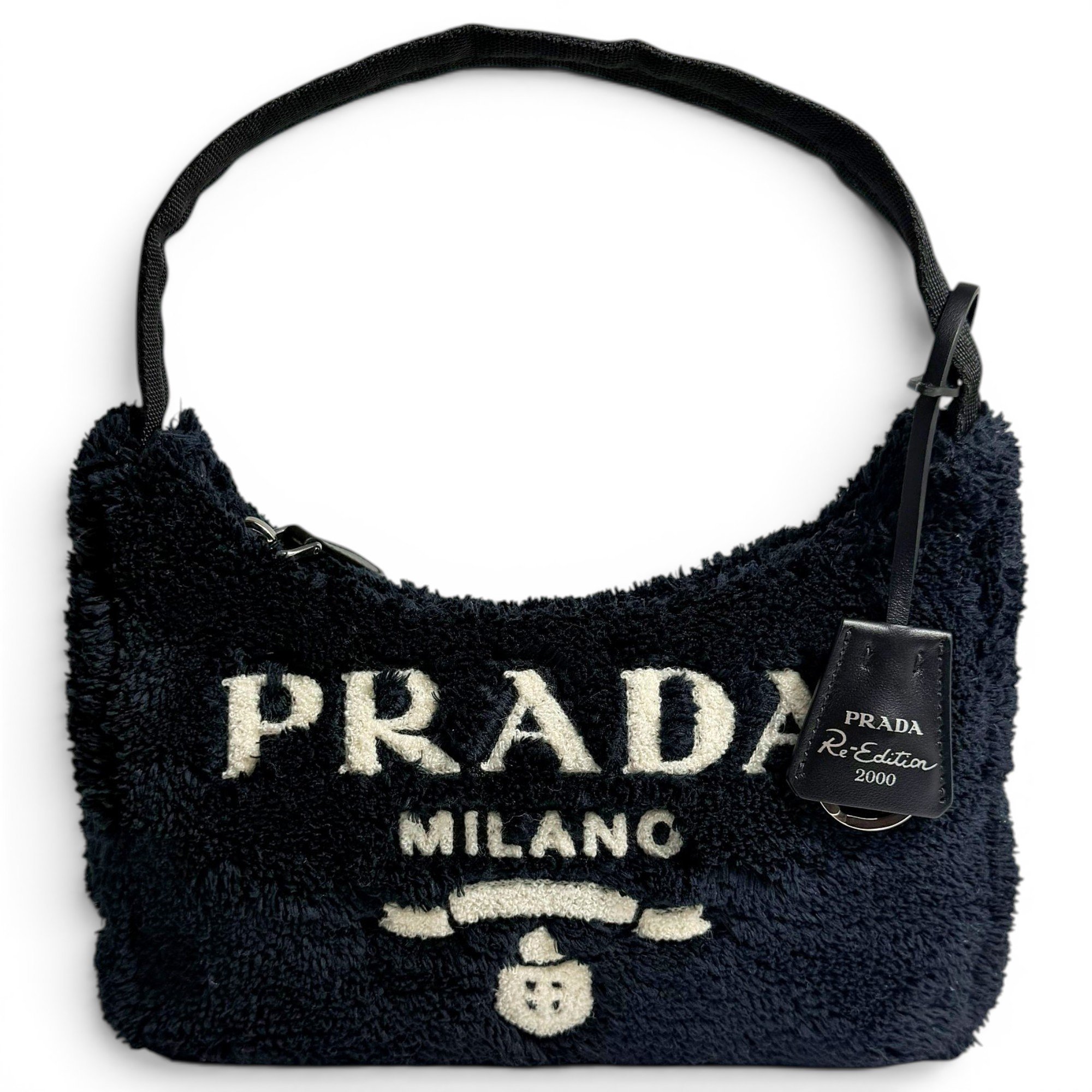 Faux fur handbag